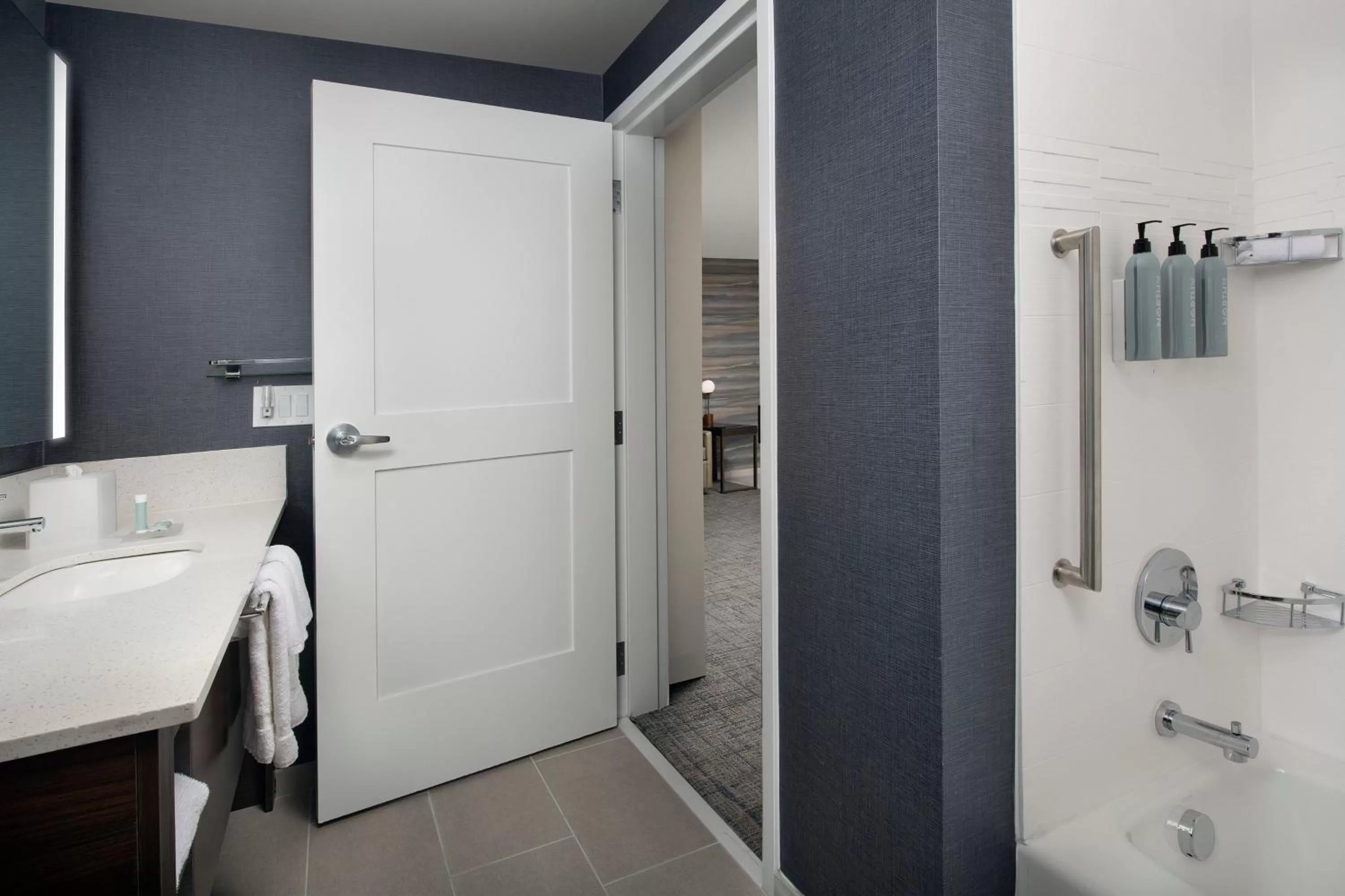 Bathroom in Residence Inn by Marriott Jacksonville Downtown