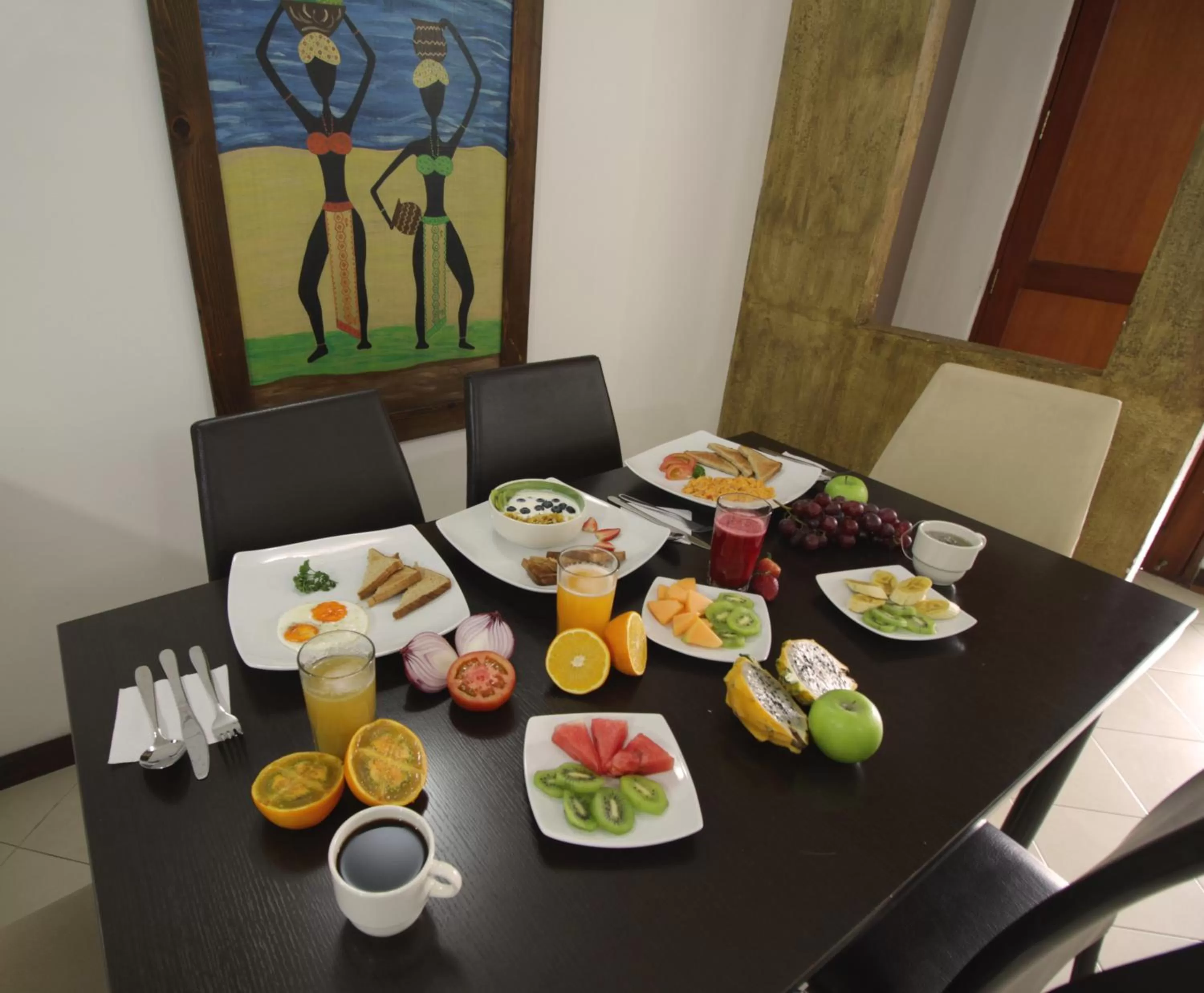 Breakfast in Poblado Guest House