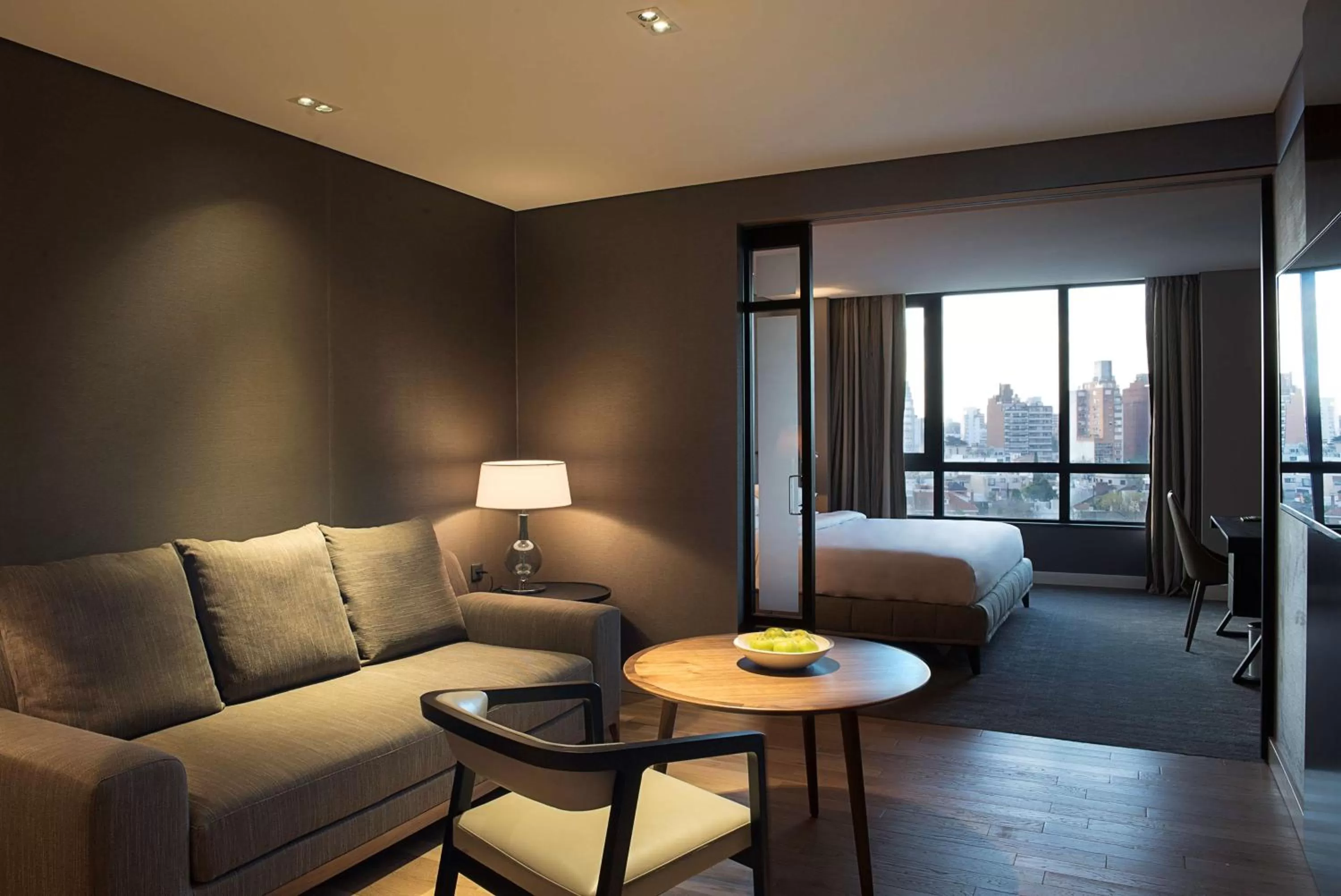 Photo of the whole room, Bed in Hyatt Centric Montevideo