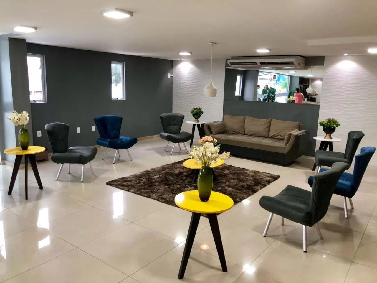 Lobby or reception, Seating Area in Anjos Praia Hotel