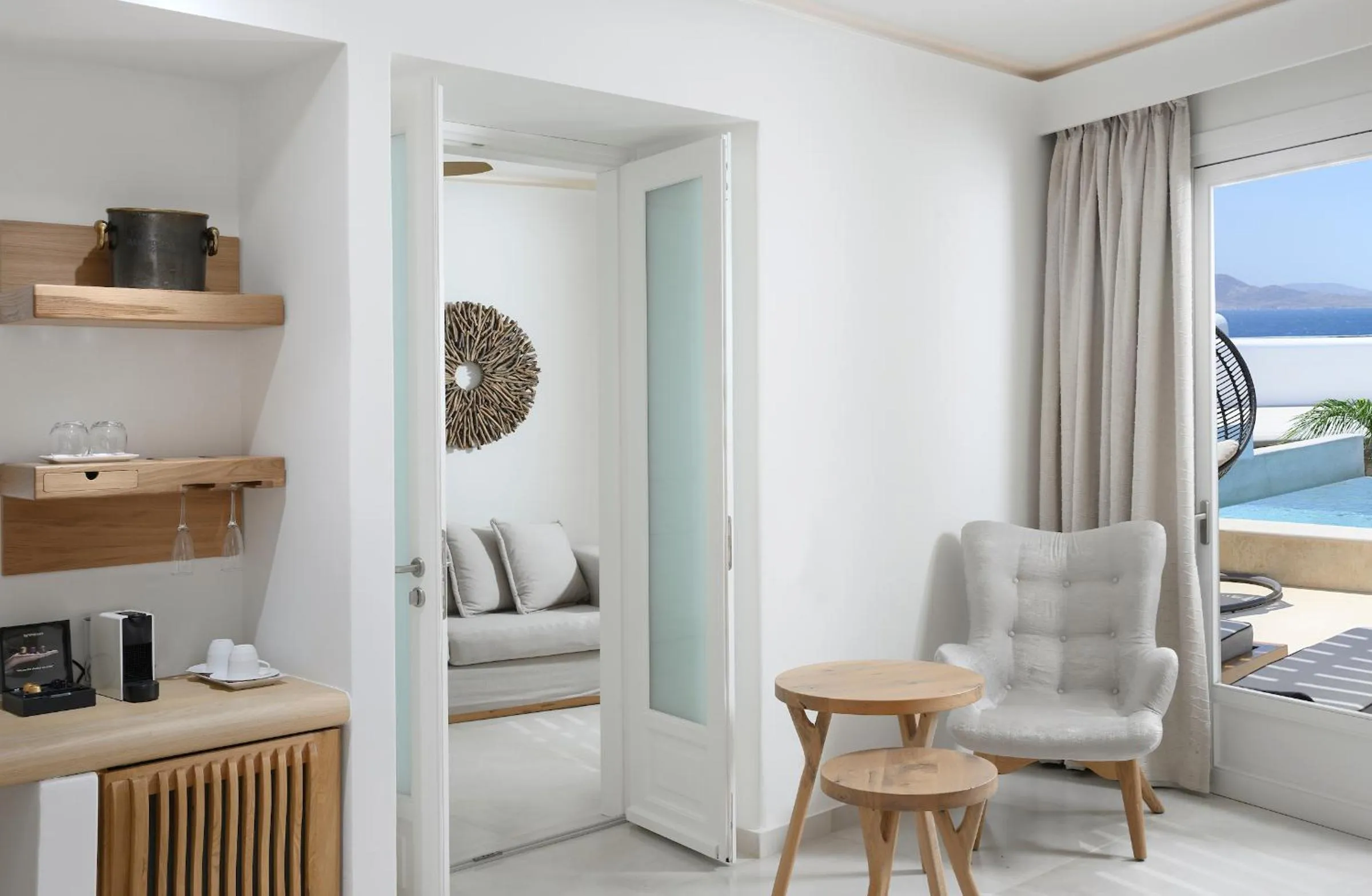 Seating area in Anax Resort and Spa