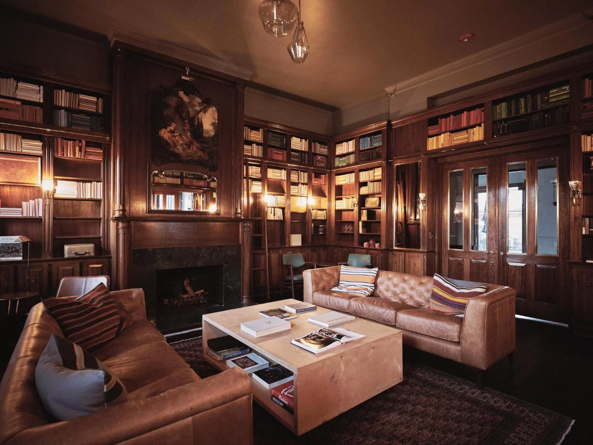 Library in Thatcher Hotel