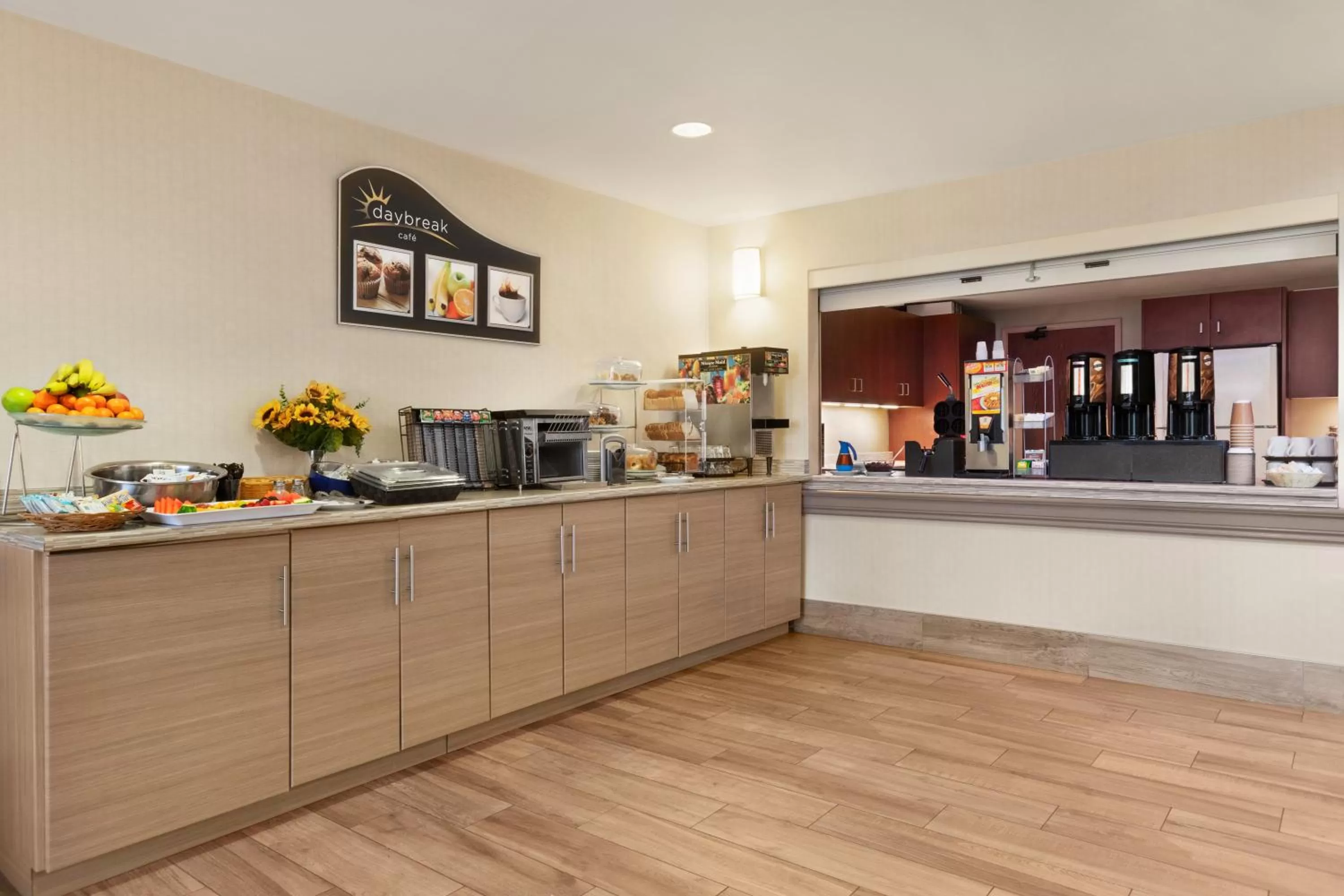 Continental breakfast in Days Inn by Wyndham Ottawa Airport