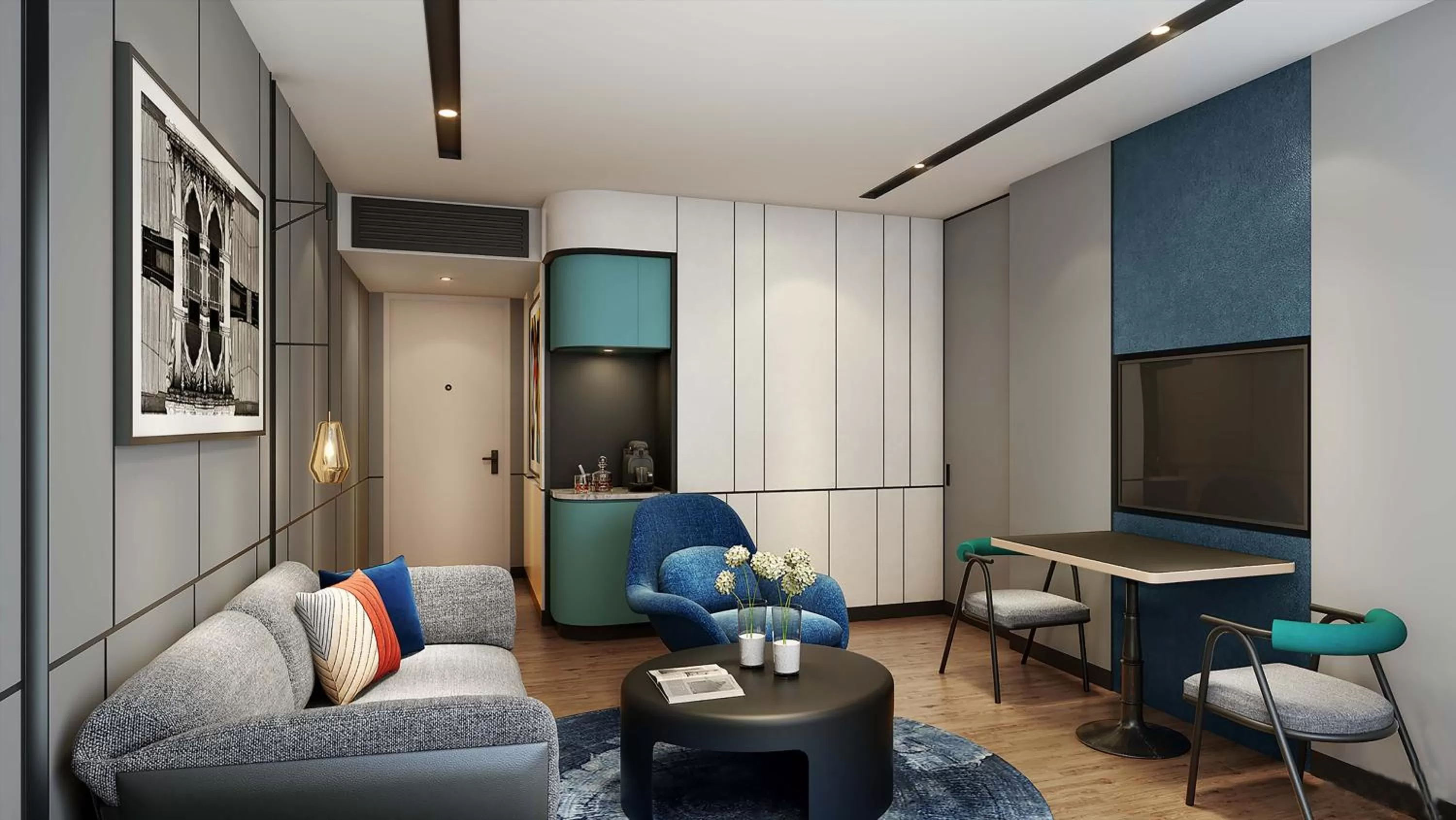 Living room in Courtyard by Marriott Colombo