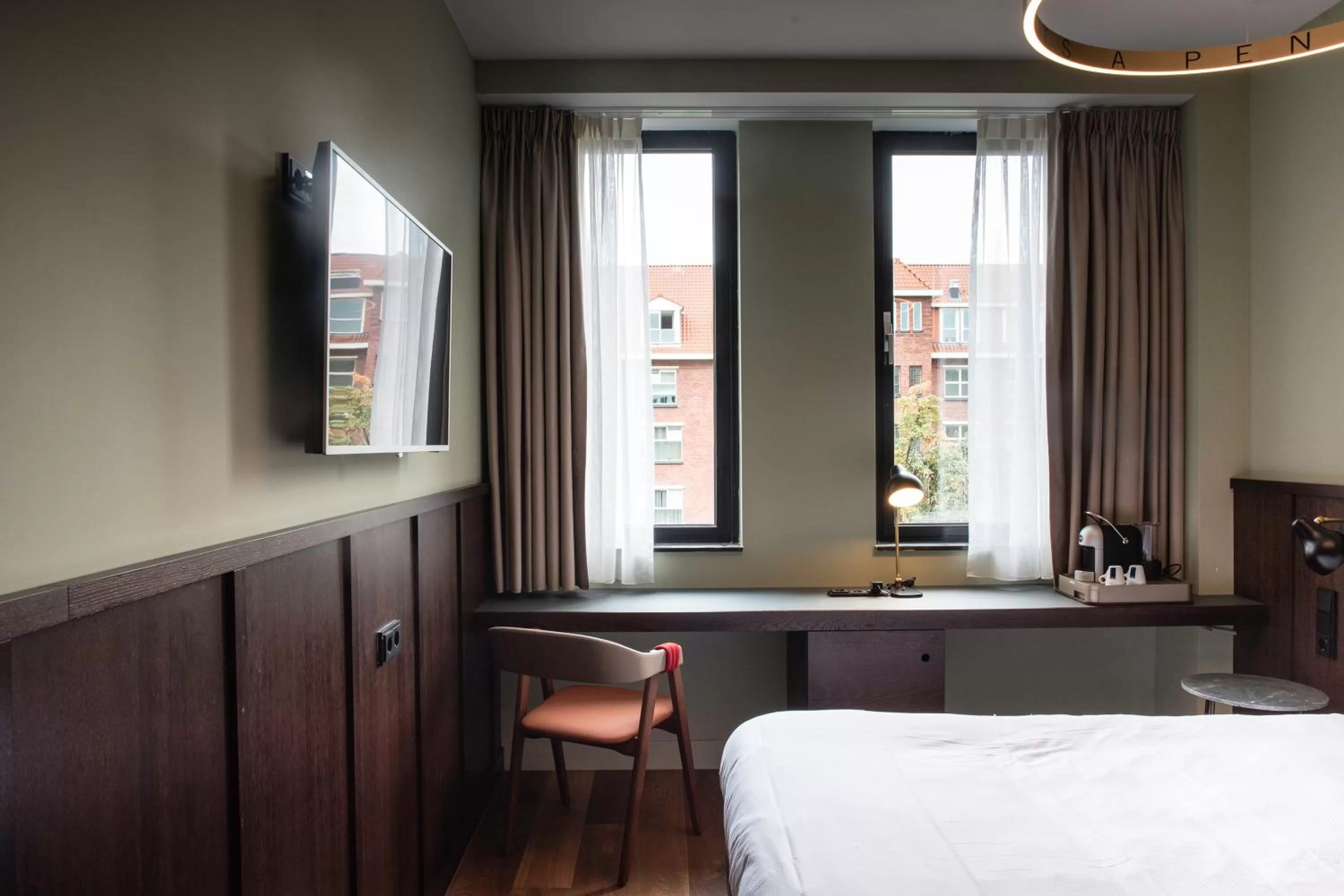 Seating area, Bed in Hotel Mariënhage