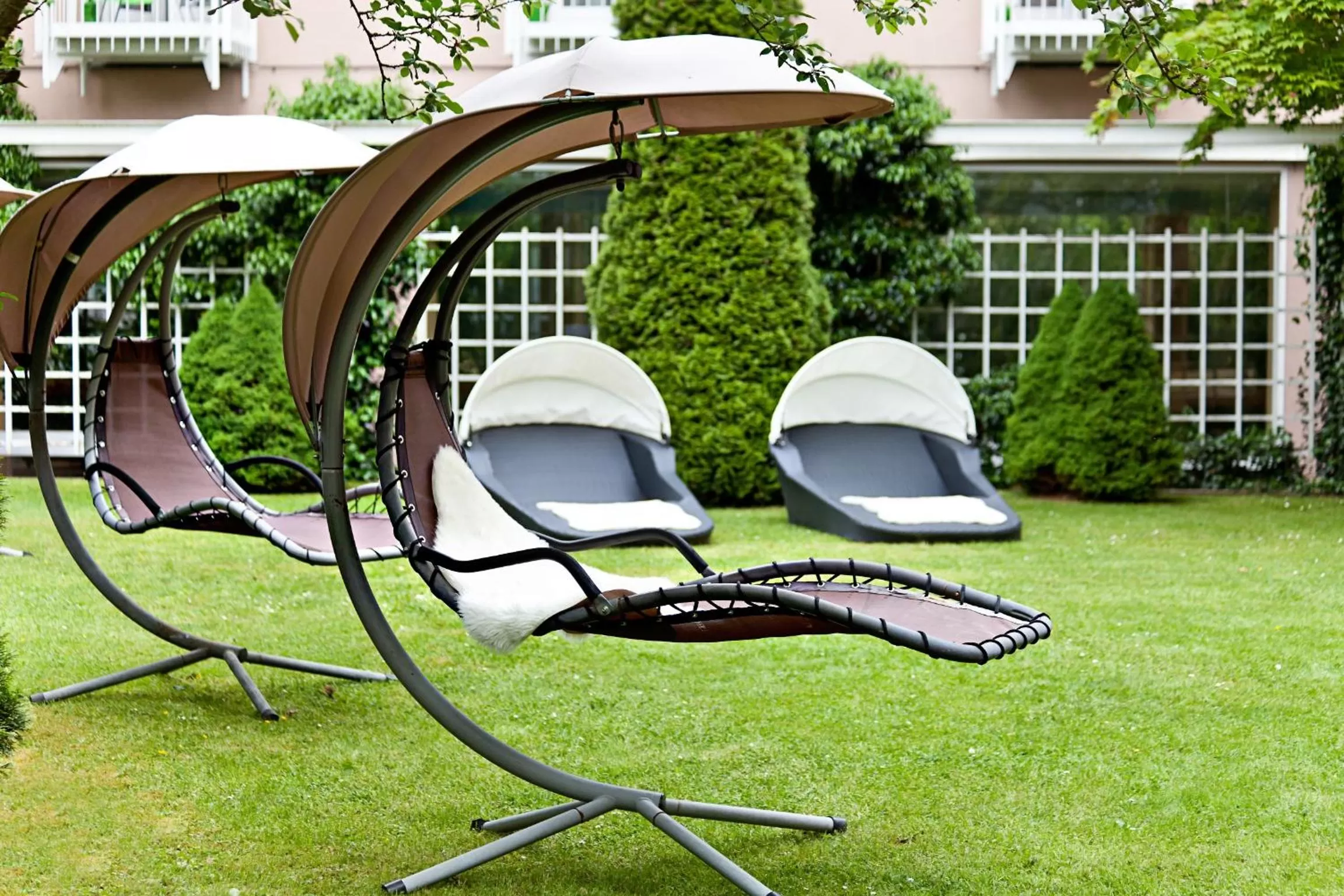 Patio in relexa hotel Bad Steben