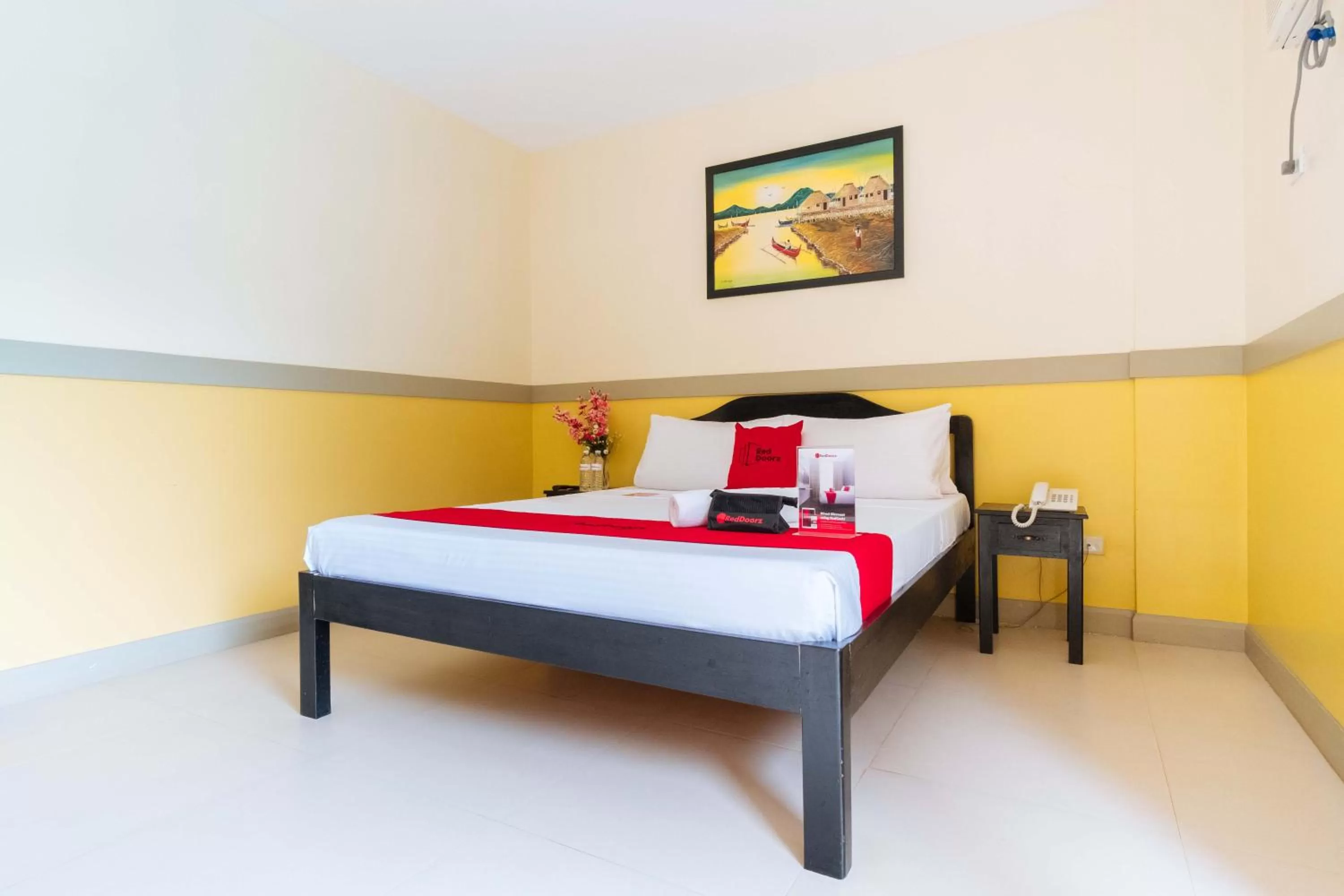 Bed in RedDoorz Premium @ Gabinete Road Palawan