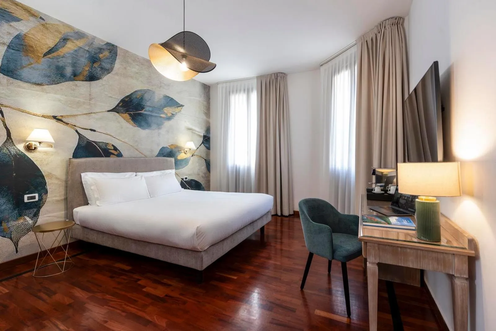 Bedroom, Bed in Hotel Alle Acque