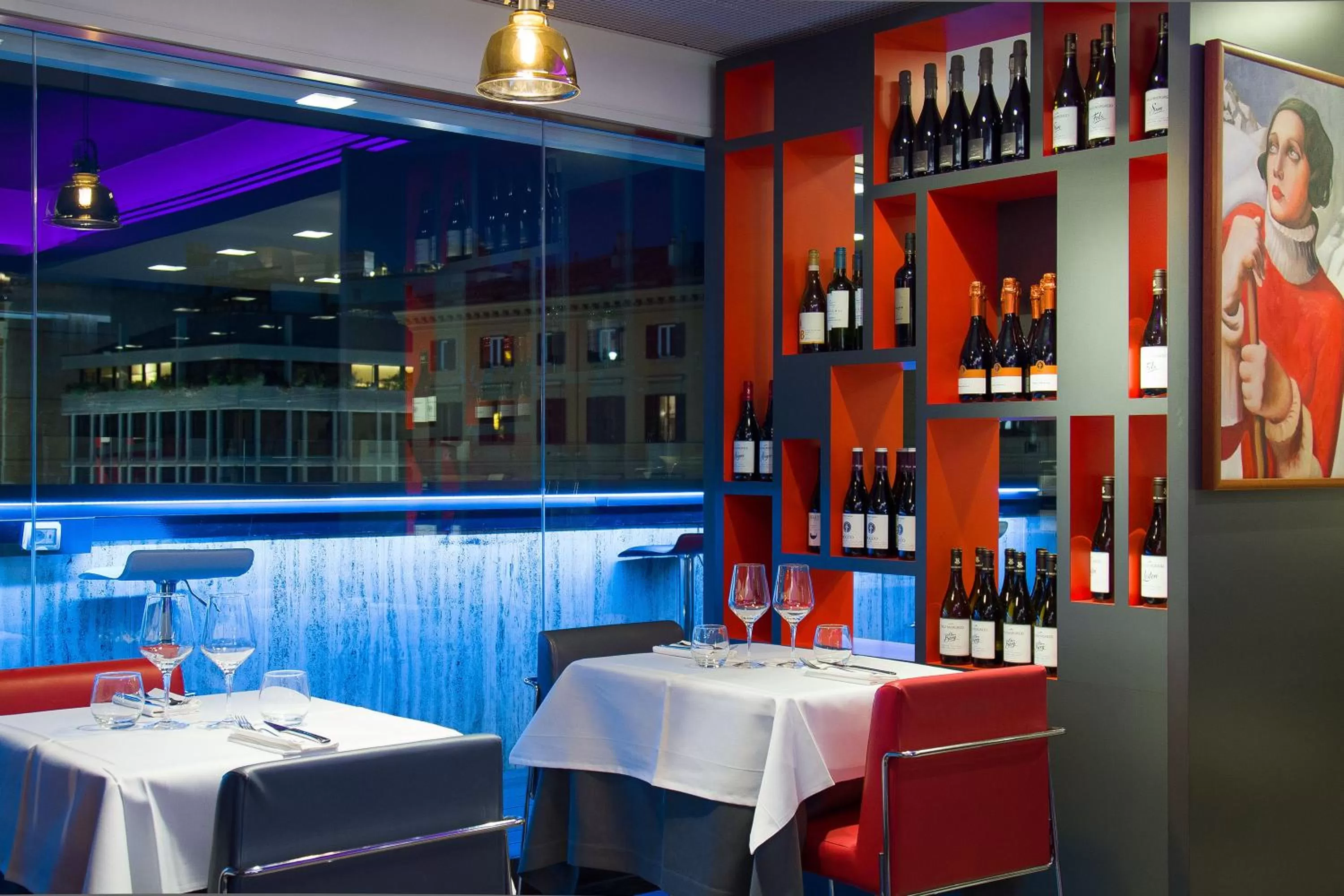 Restaurant/places to eat in iQ Hotel Roma