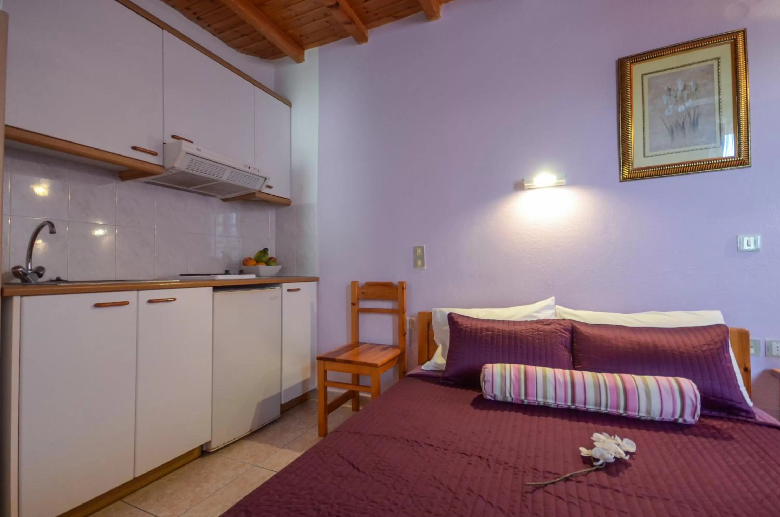 Bedroom, Bed in Panormos Hotel and Studios