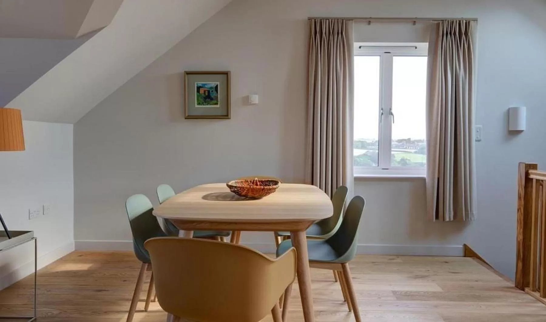 Dining area in Polurrian on the Lizard