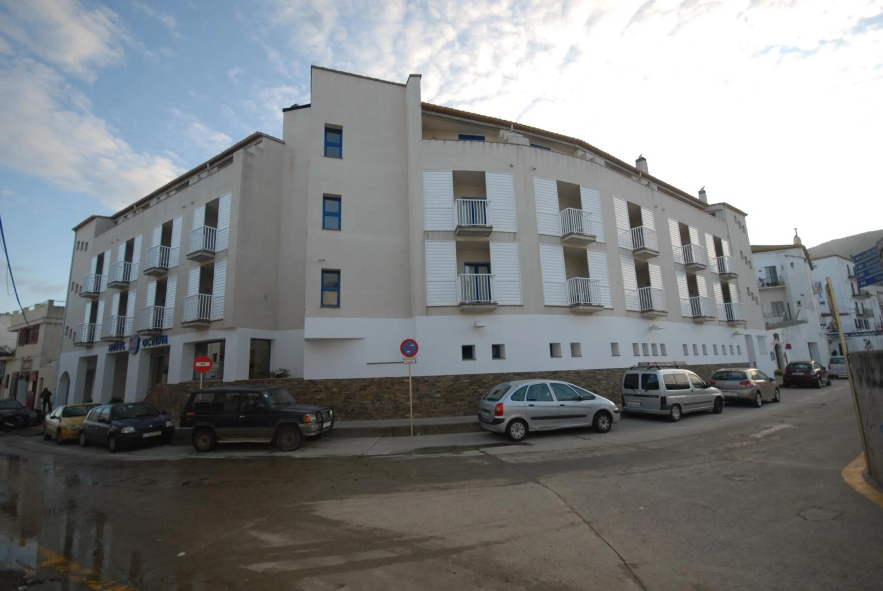 Facade/entrance in Hotel Octavia