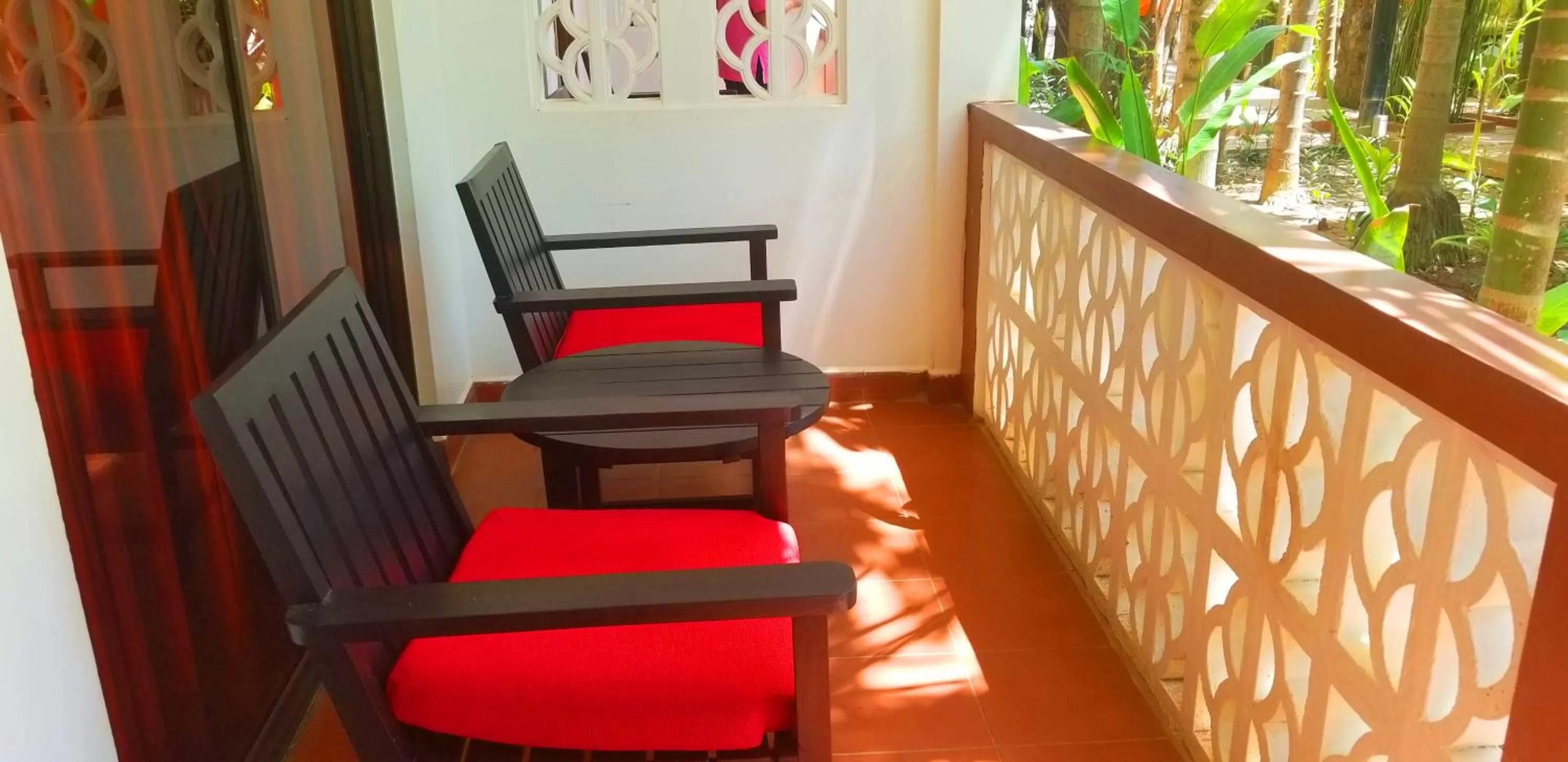 Balcony/Terrace in La Niche D'angkor Boutique Hotel