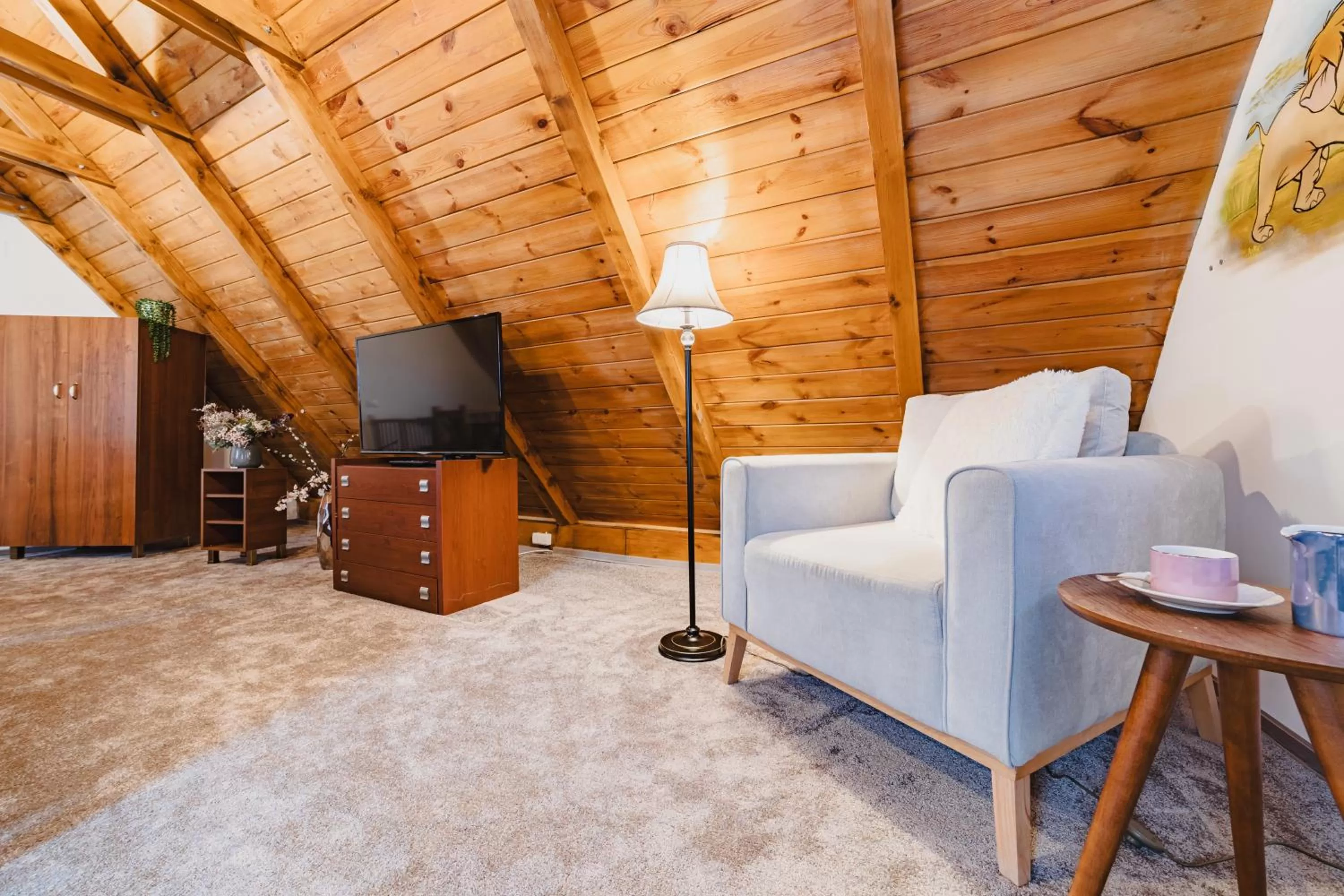 TV and multimedia, Seating Area in ALBERT RESIDENCE with PARKING