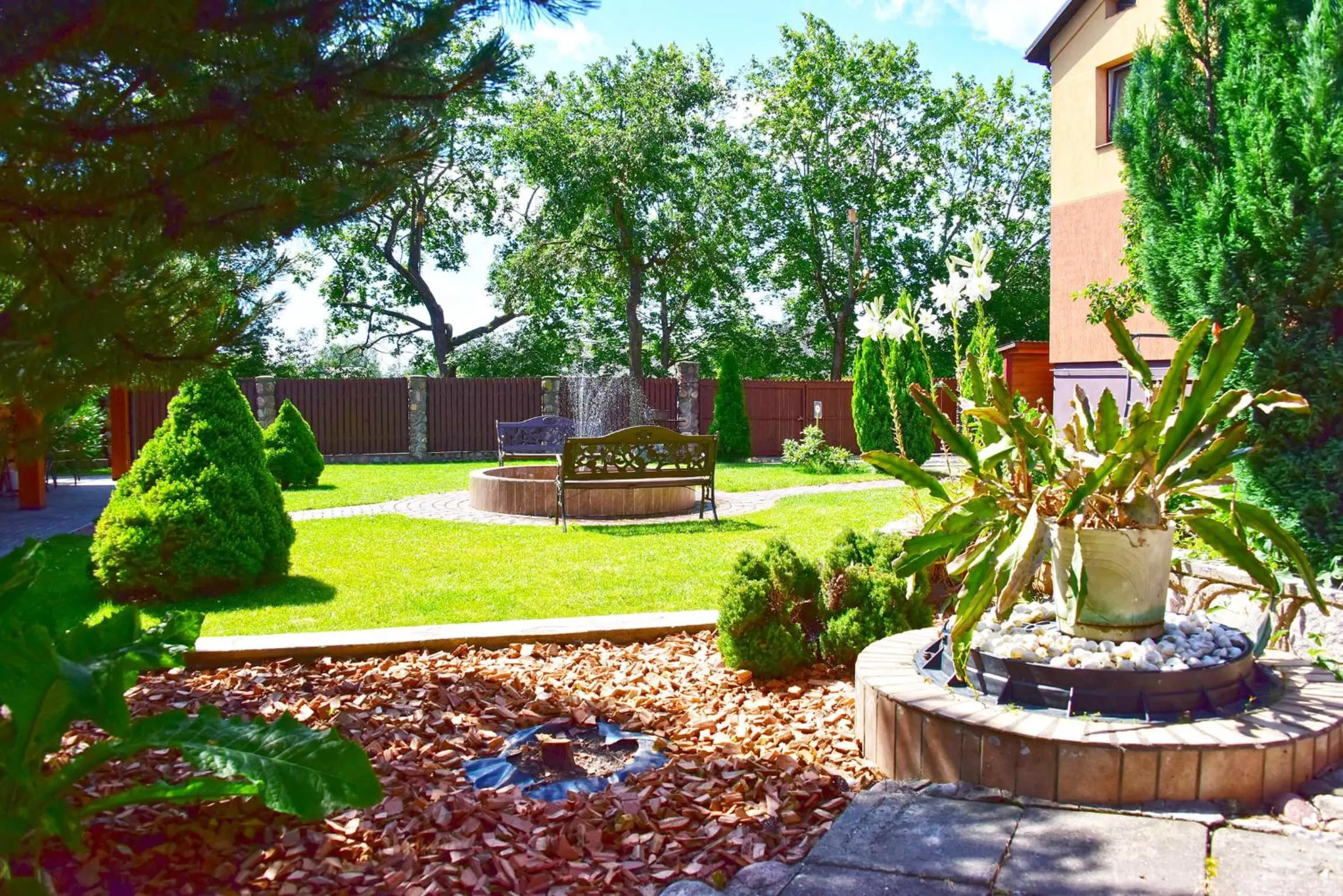 Patio, Garden in "Trakaitis" nameliai
