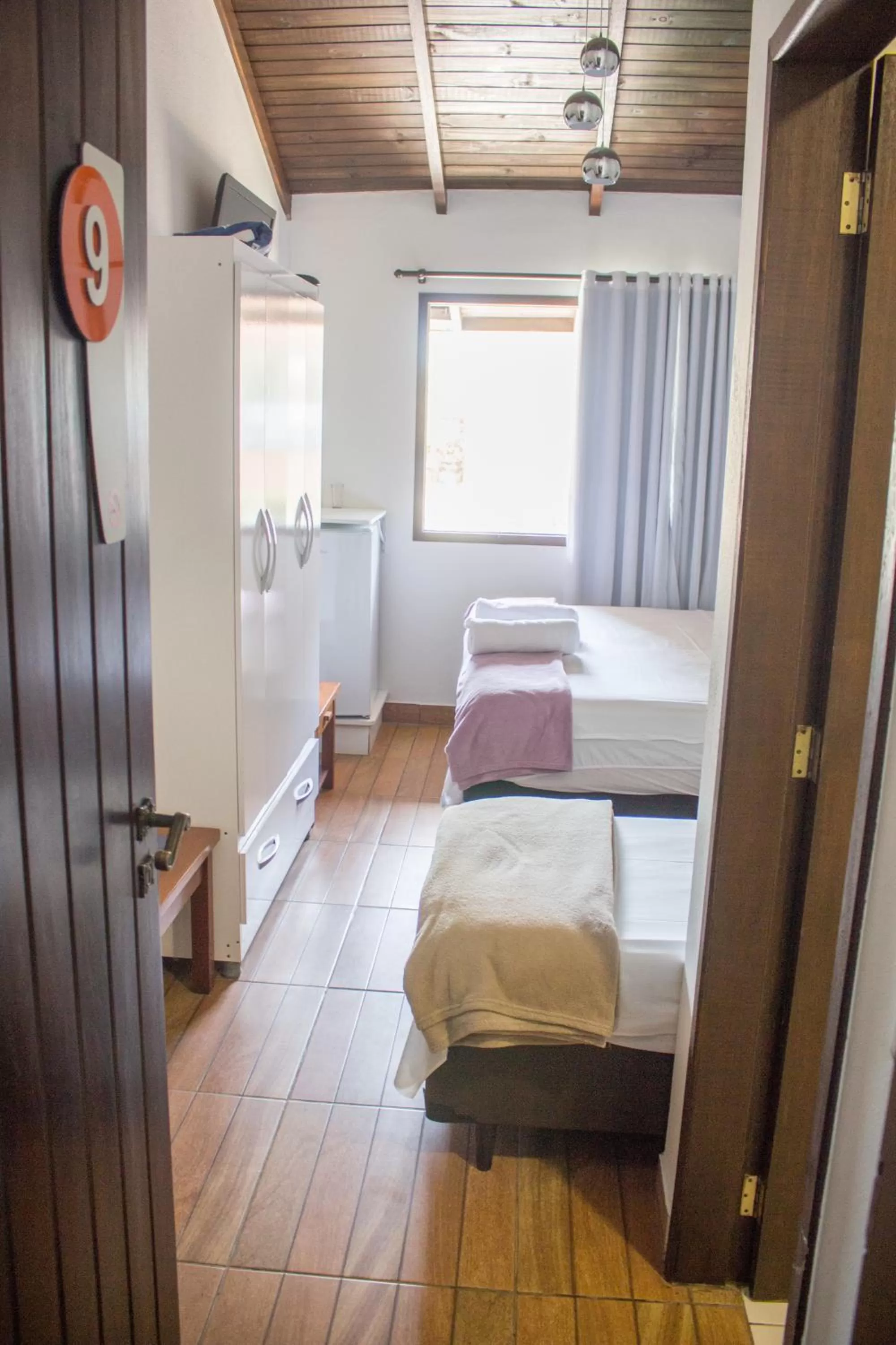 Bed in Beach House Floripa