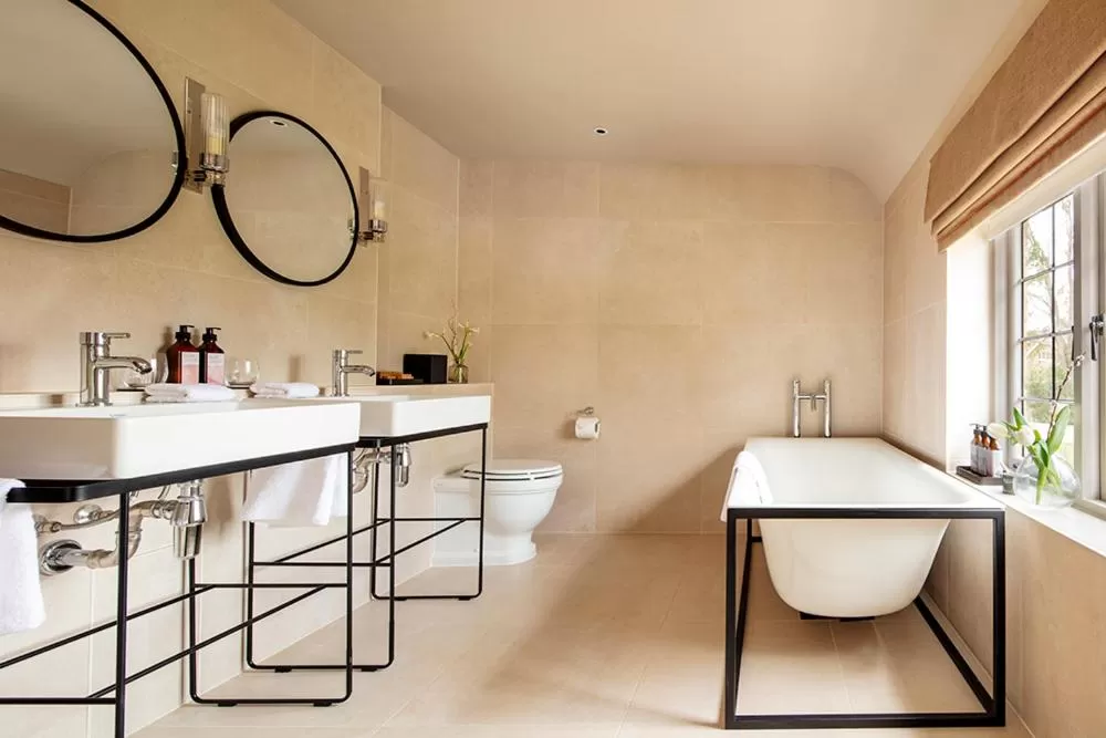 Bathroom in The Falcon Hotel