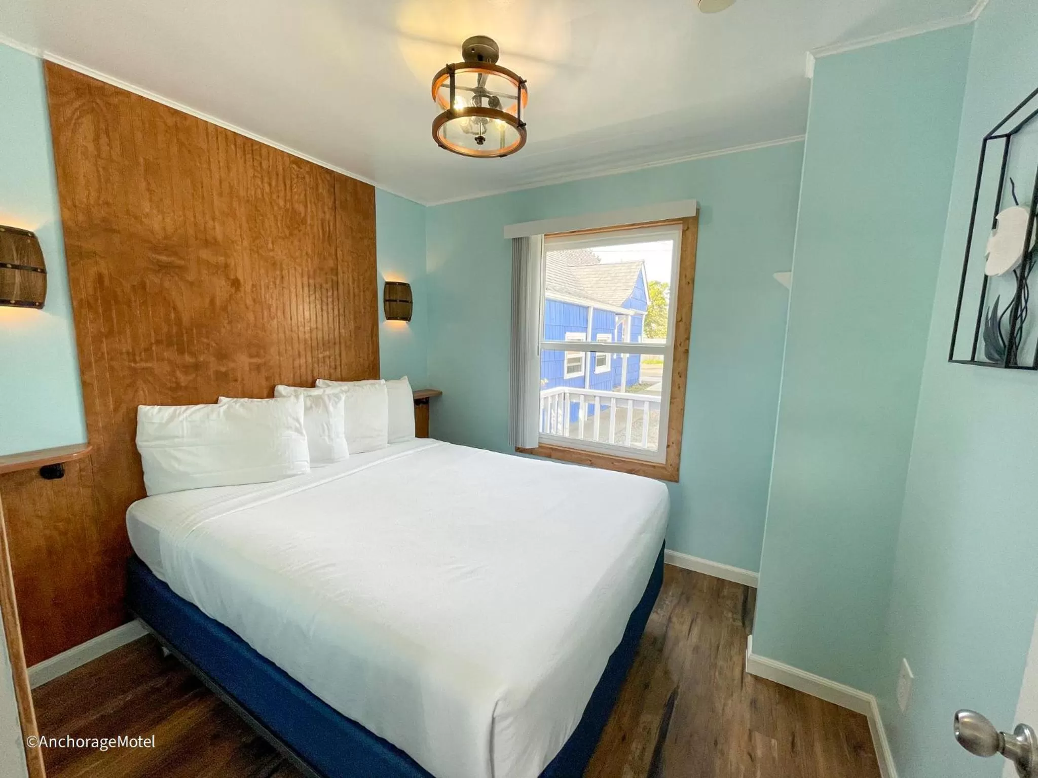 Bedroom, Bed in The Anchorage Motel