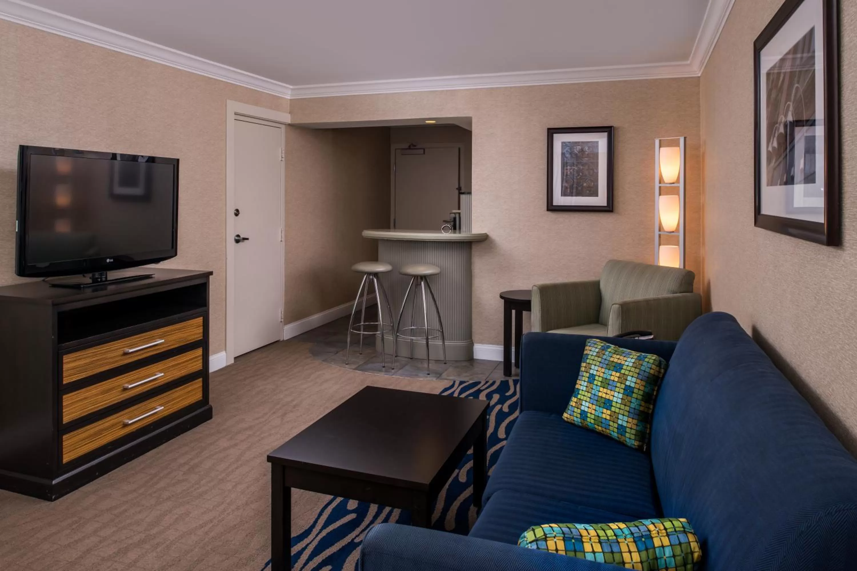TV and multimedia in Doubletree By Hilton Concord Downtown