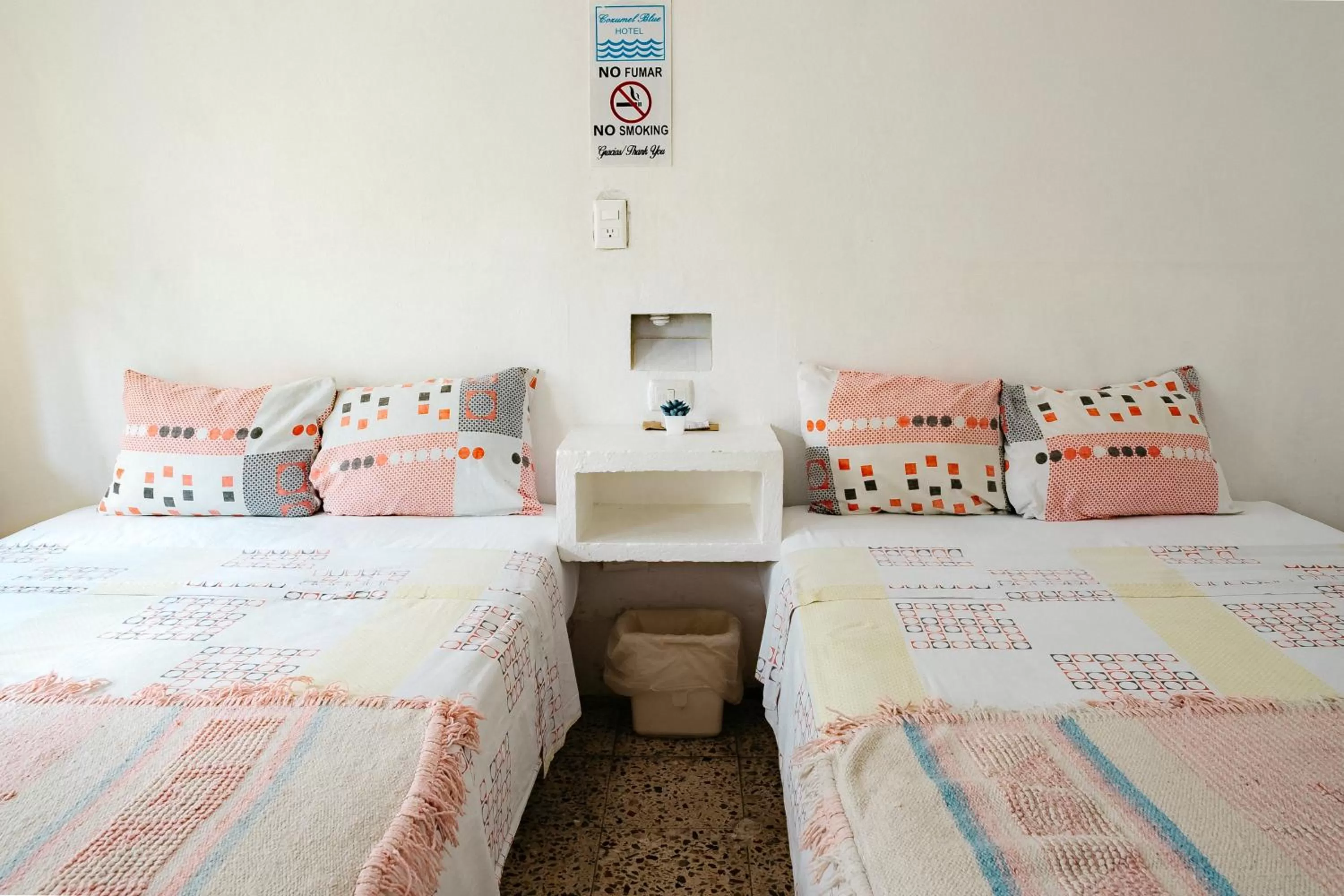 Bed in Hotel Posada Edem