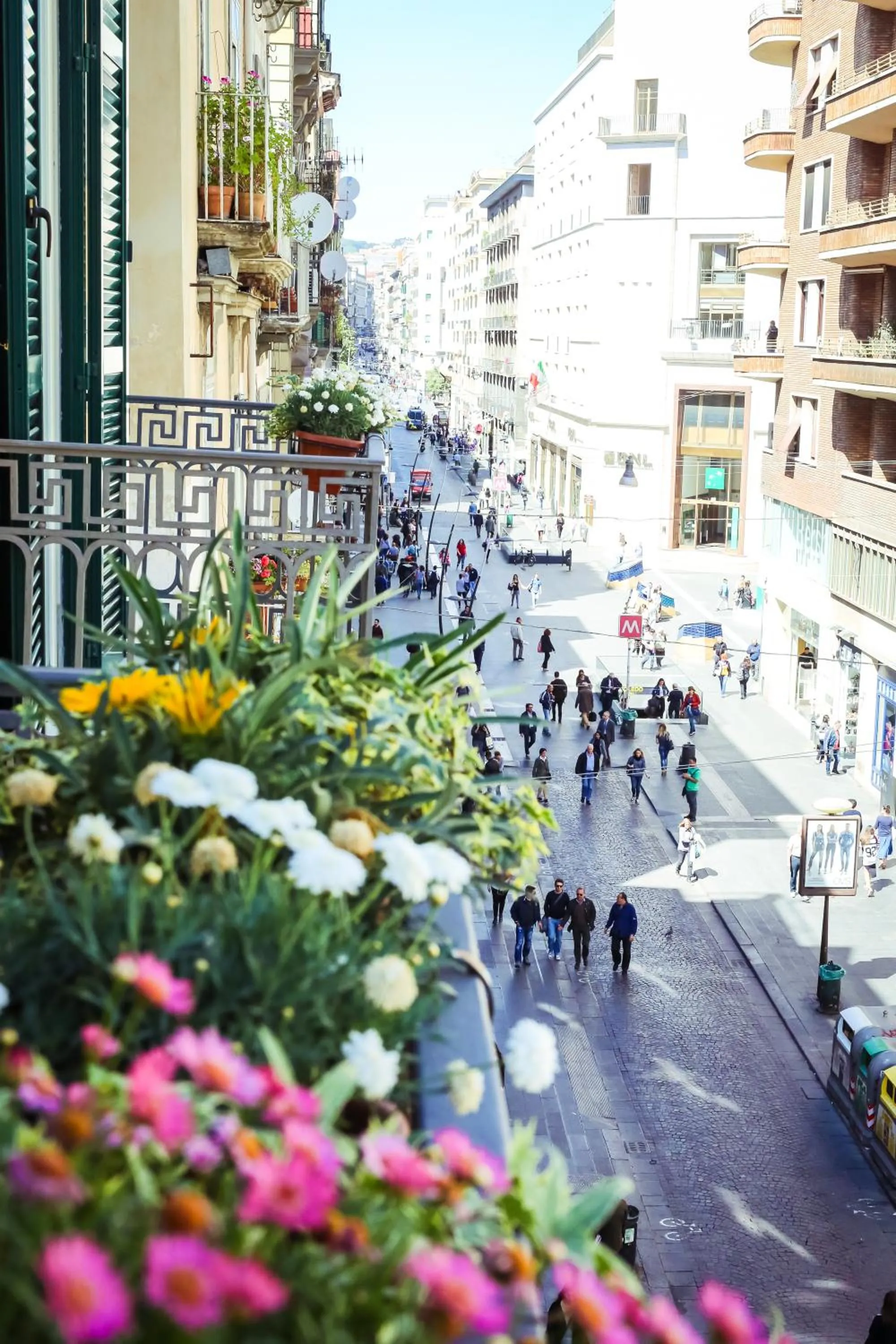 Balcony/Terrace in NapoliMia Boutique Hotel