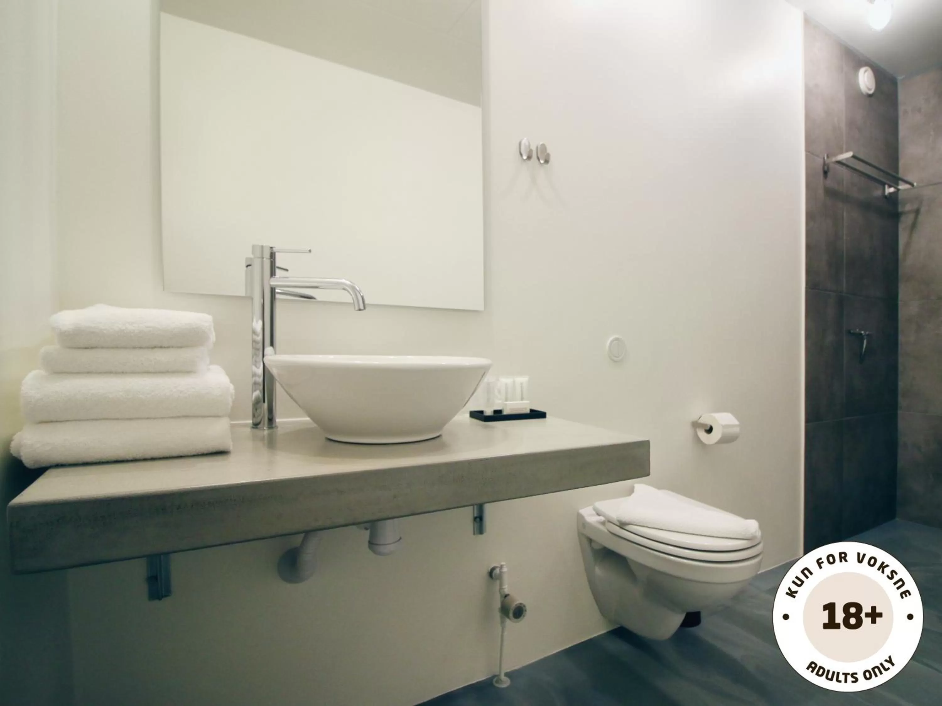 Toilet in Ærø Hotel - Adults only