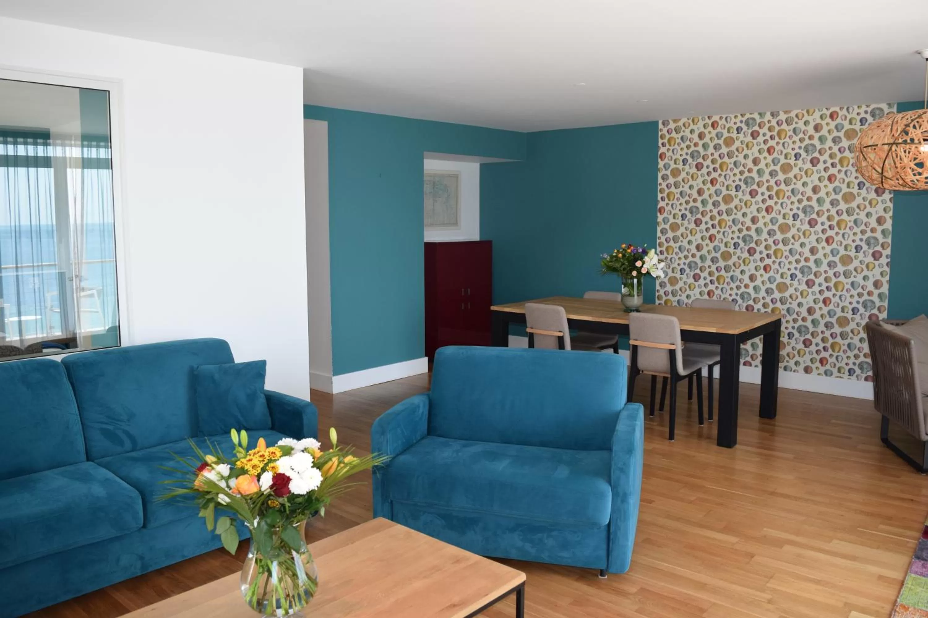 Living room in Les Sables Blancs