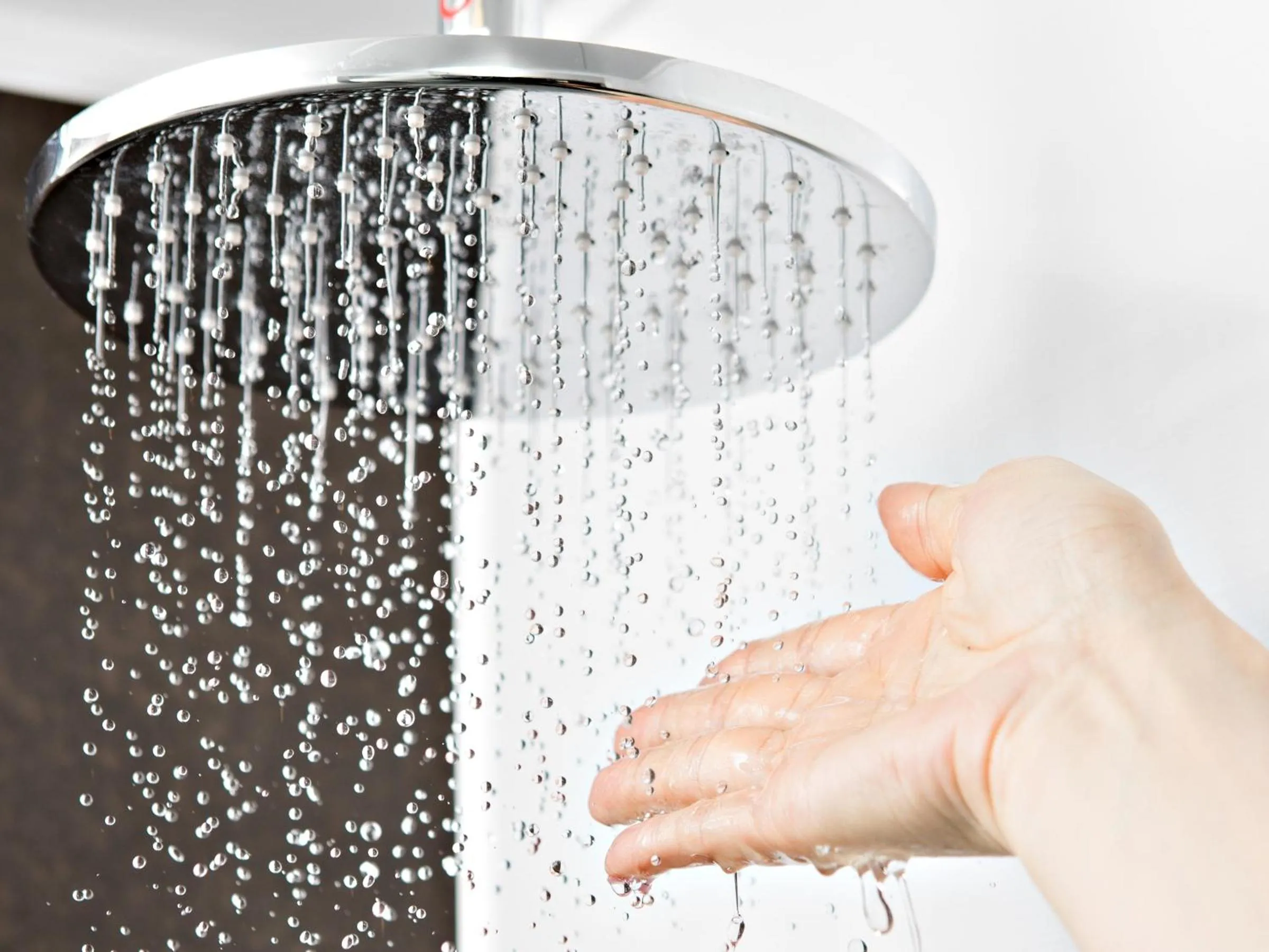 Shower in the b ginza