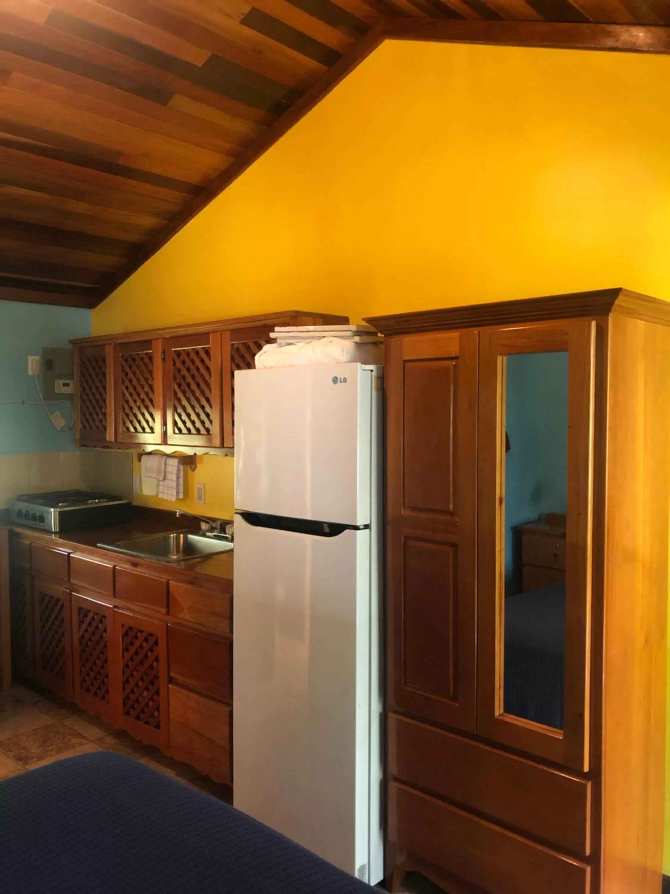 Kitchen/Kitchenette in Colinda Cabanas