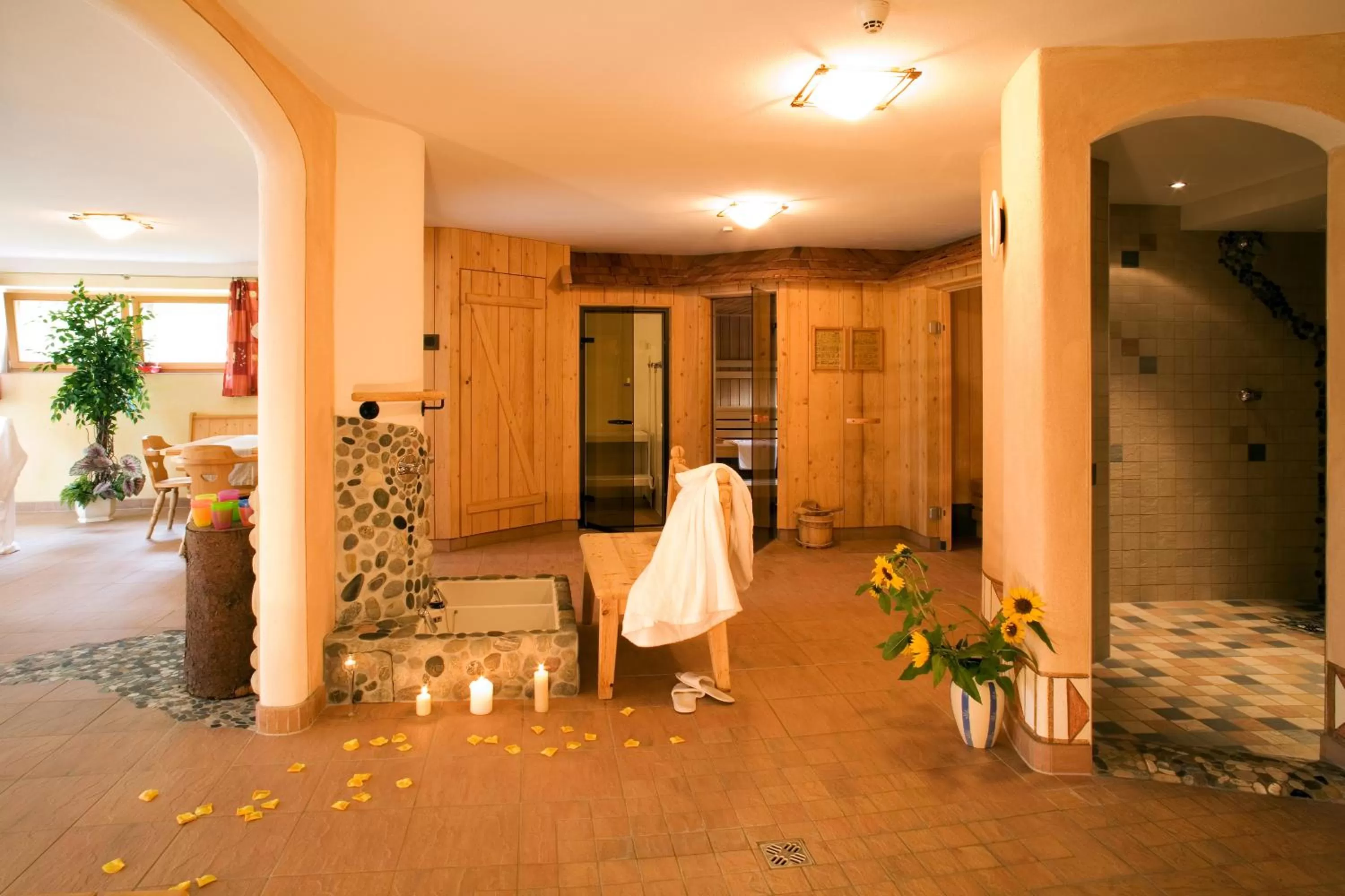 Sauna in Hotel Alpenpanorama