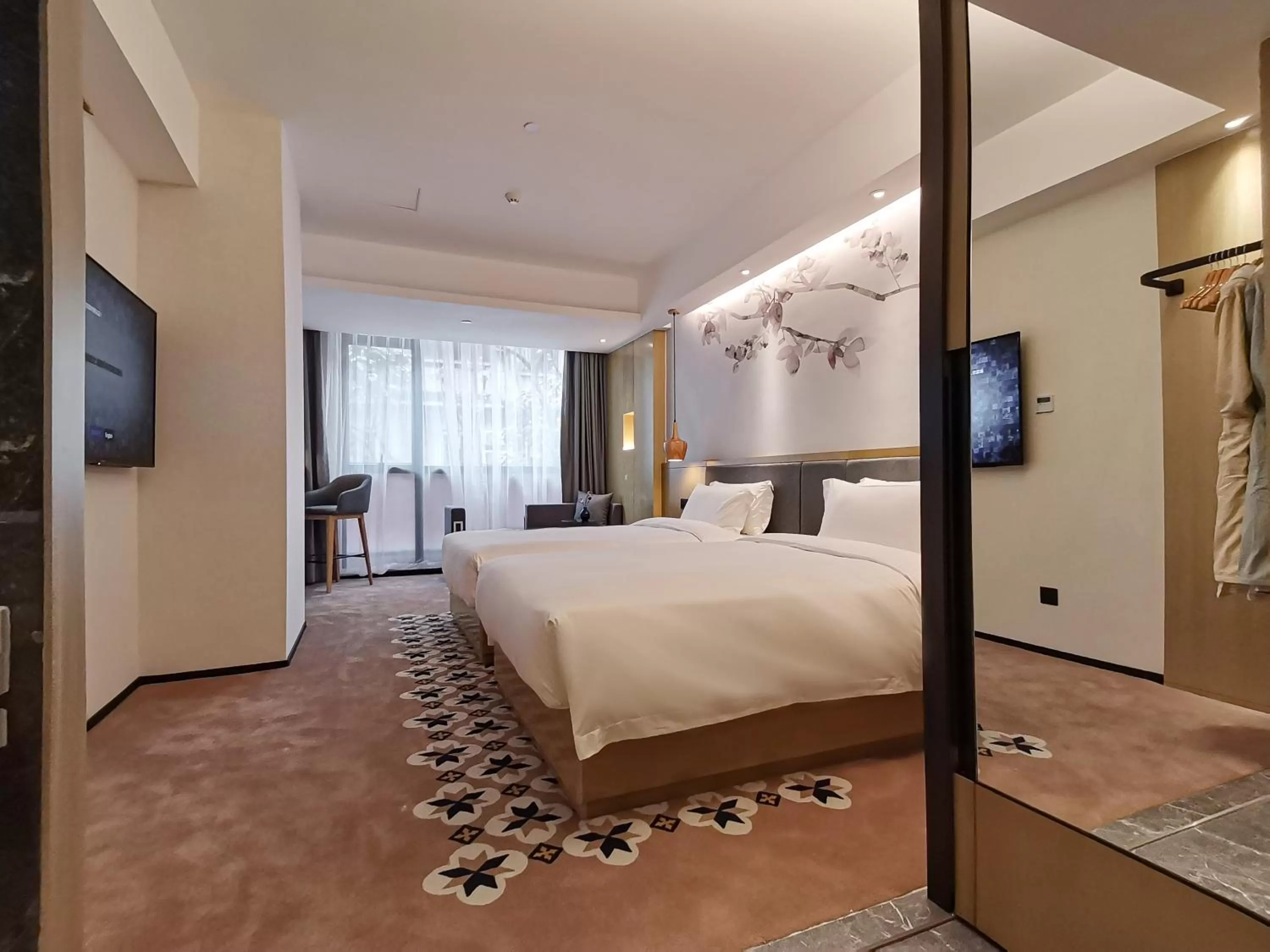 View (from property/room), Bed in Paco Hotel BeiJing Road Metro Guangzhou