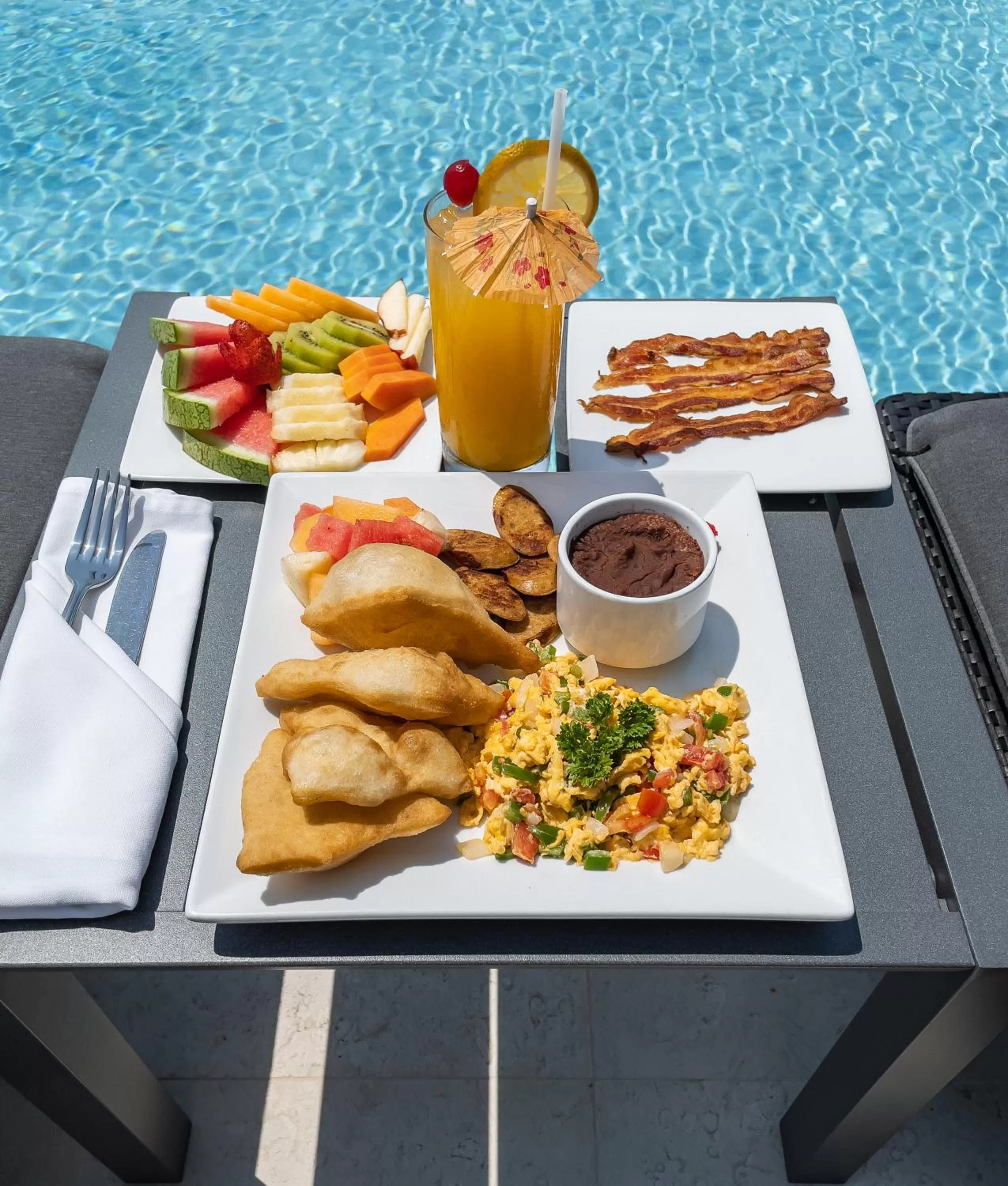 Breakfast in Sunset Caribe Belize