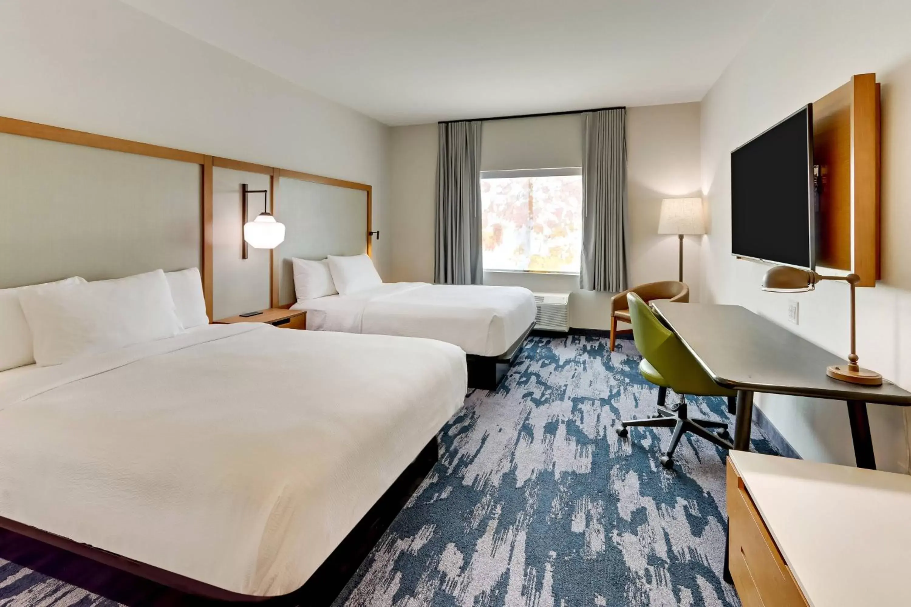 Queen Room with Two Queen Beds - Hearing Accessible in Fairfield Inn & Suites by Marriott Dallas Love Field Queen Room with Two Queen Beds - Hearing Accessible in Fairfield Inn & Suites by Marriott Dallas Love Field