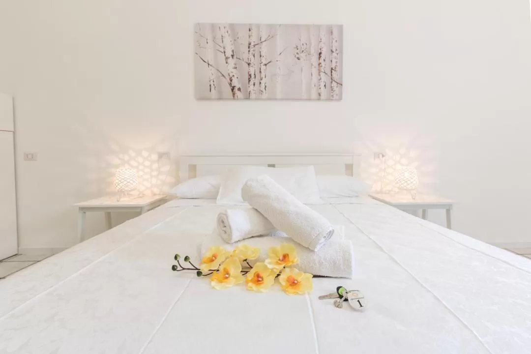 Bed in La Gemma del Salento Rooms&Apartments