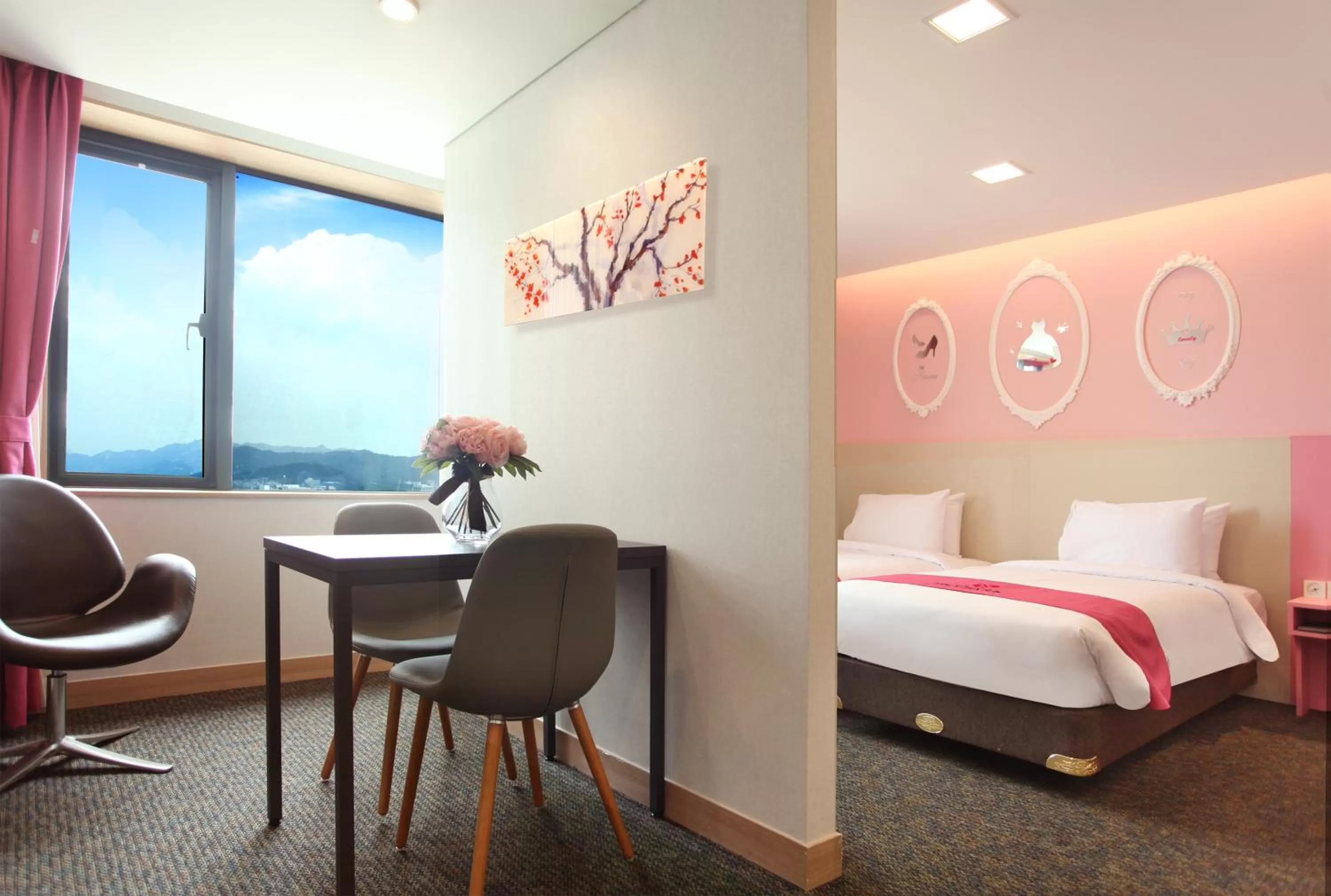 Bedroom, Bed in Hotel Skypark Kingstown Dongdaemun