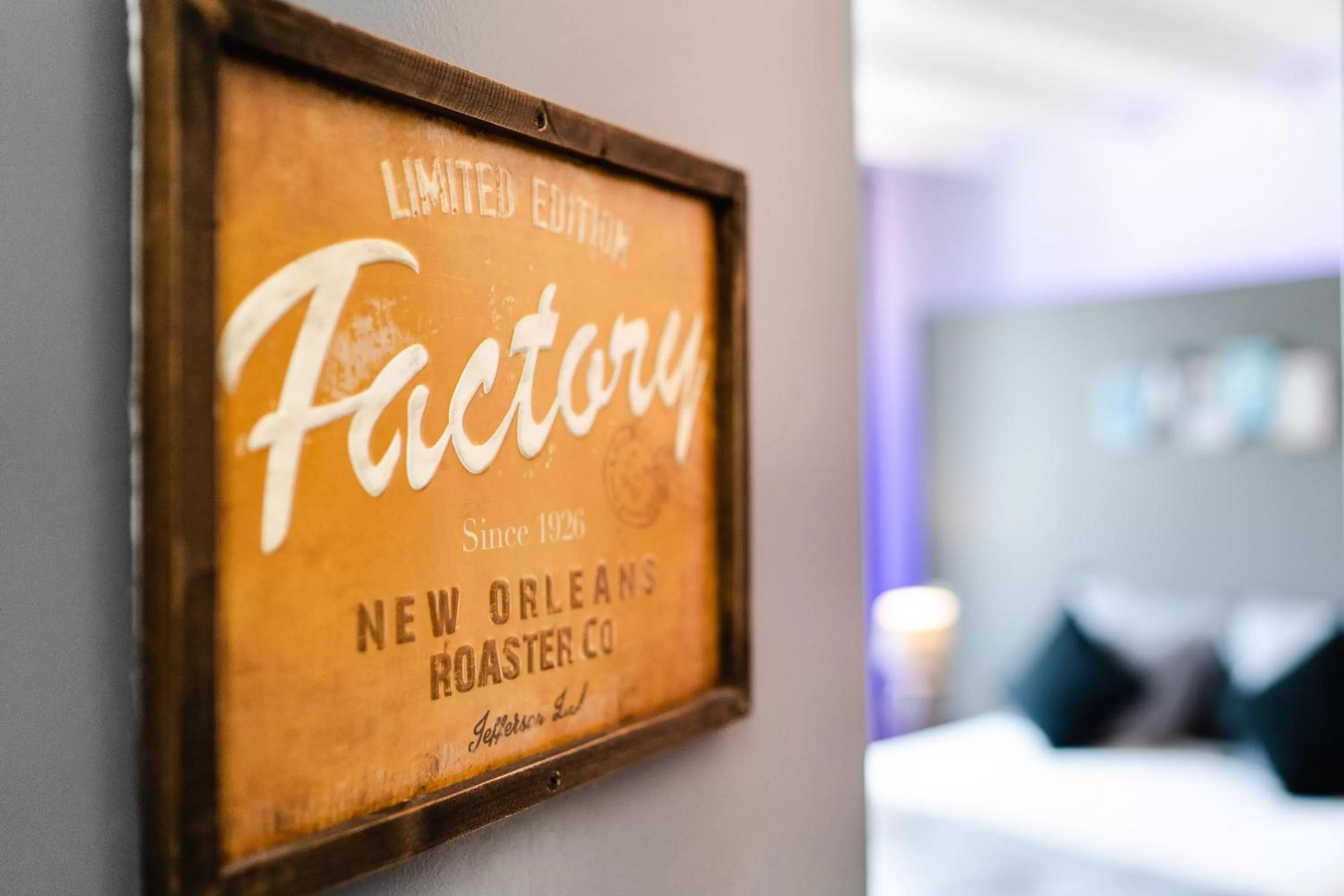 Decorative detail, Bed in La Maison Gustave