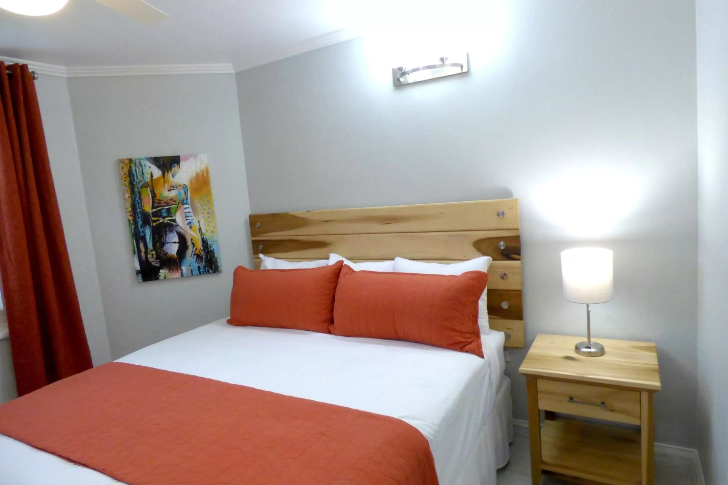 Bed in Beach One Bedroom Suite A22