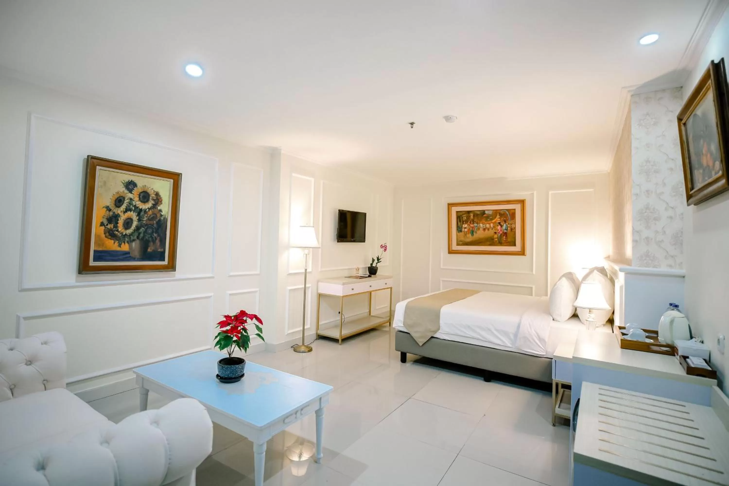 Bed in The Cube Hotel Malioboro, Azana Hotels Collection