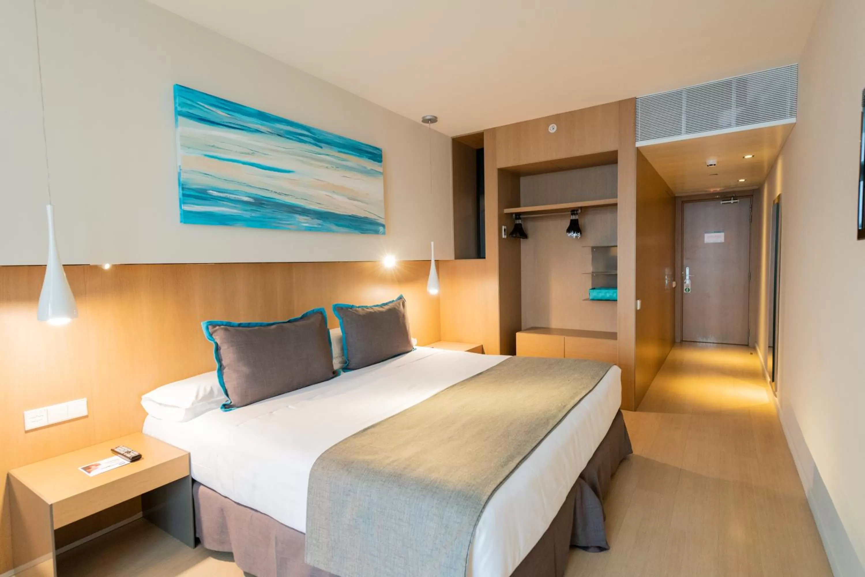 Bed in Atenea Port Barcelona Mataró