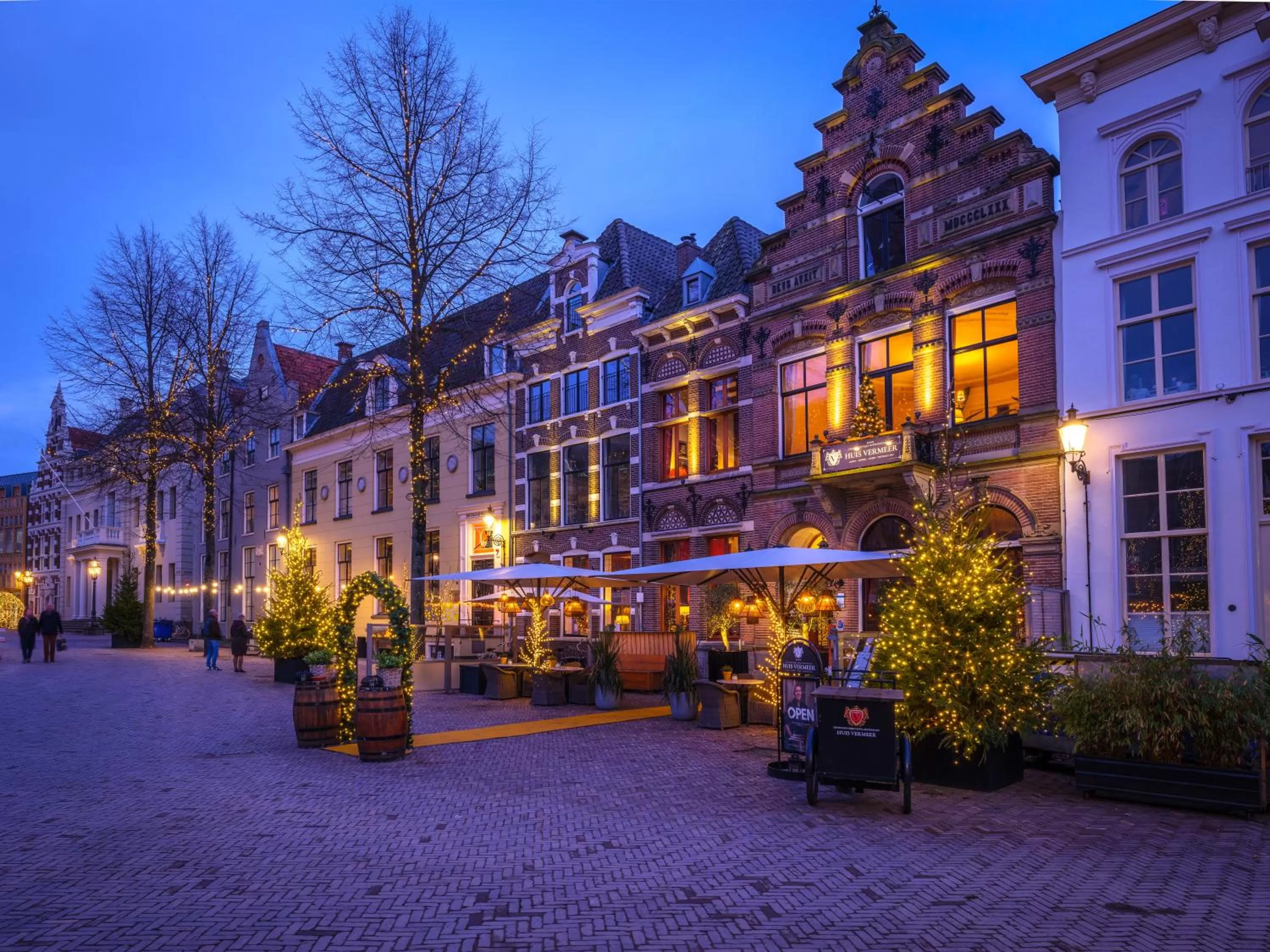 Property building in Grand Boutique Hotel-Restaurant Huis Vermeer