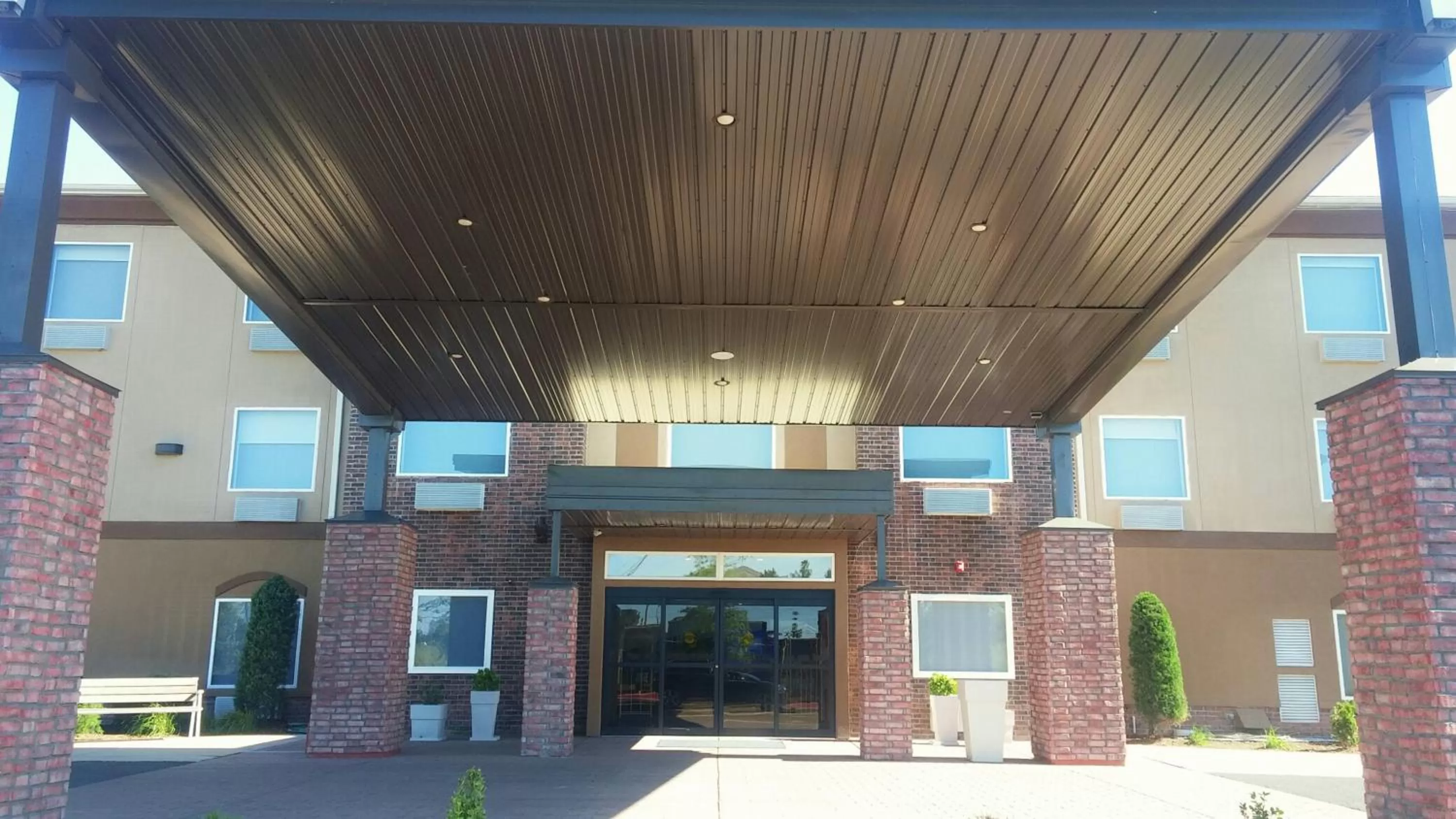 Property building in Route 66 inn & Suites