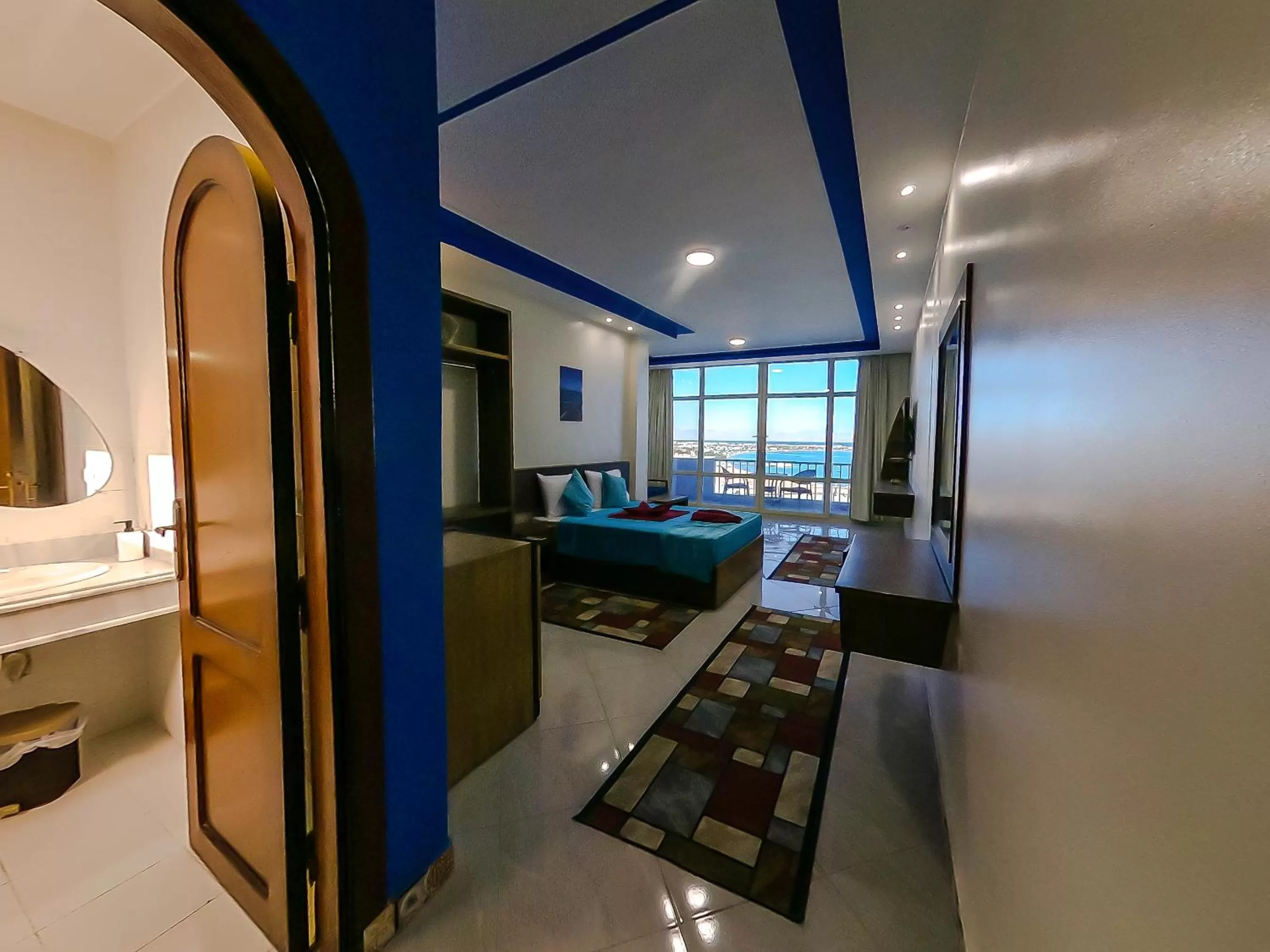 Bed in Seaview Panorama Hotel