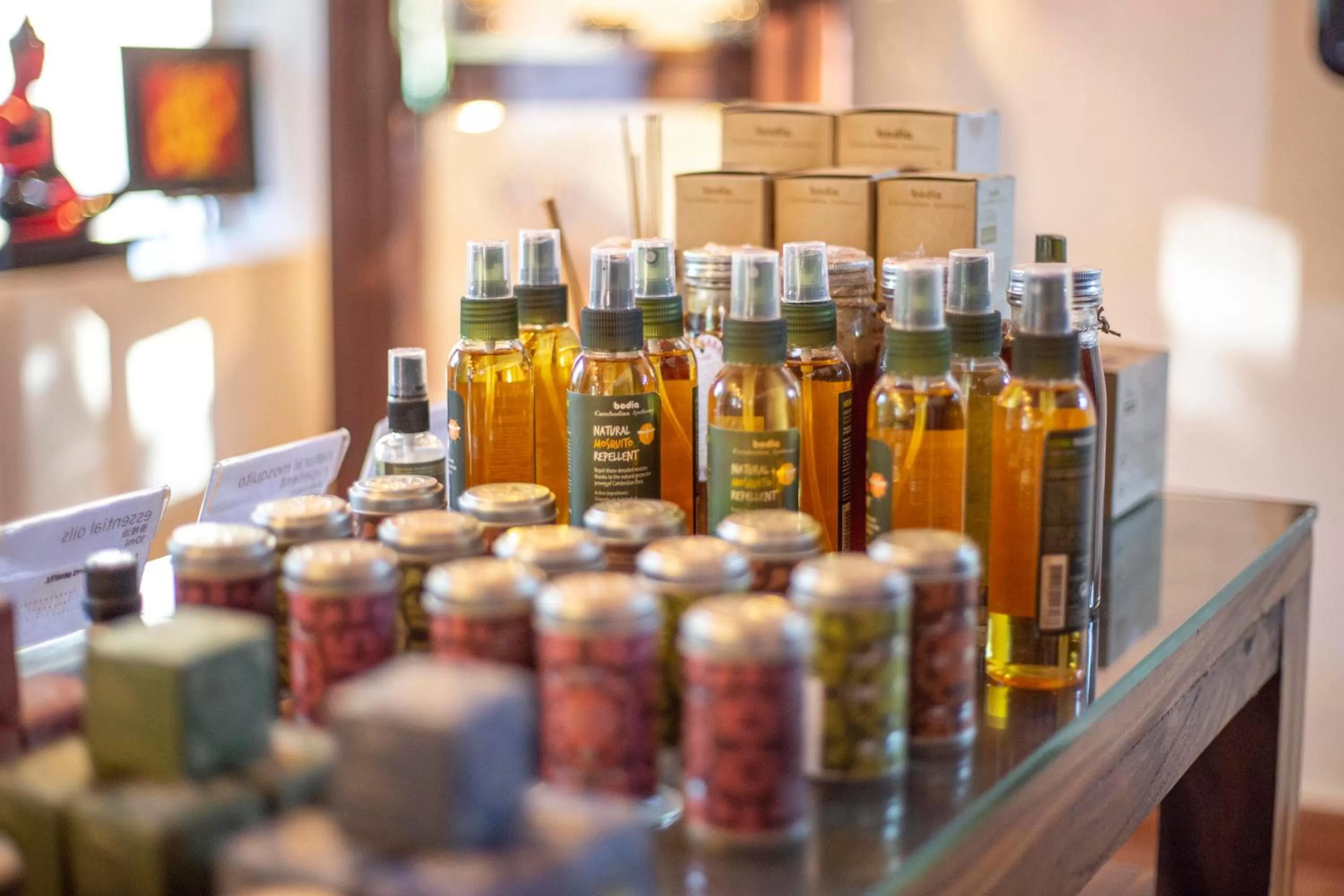 On-site shops in The Pavilion