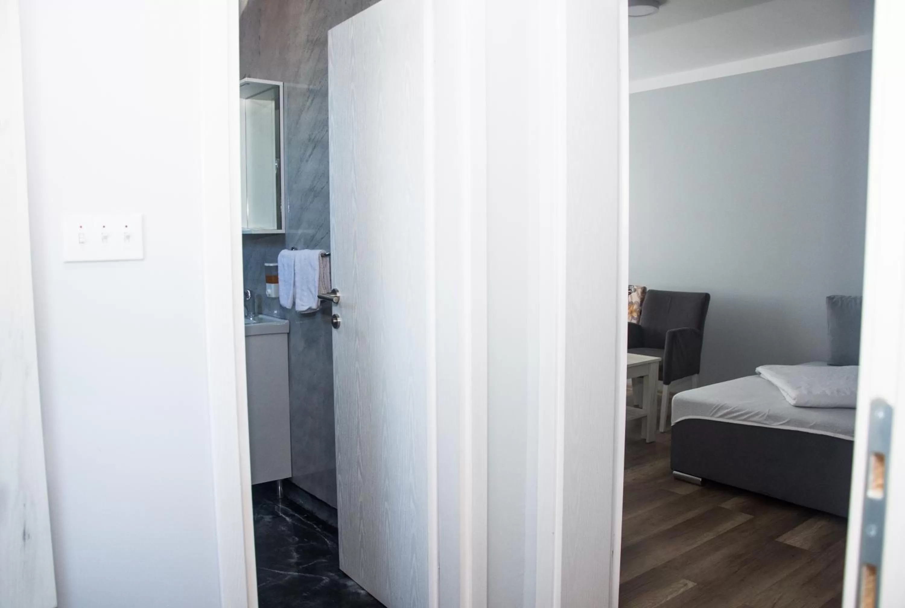 Bathroom in Motel Aura