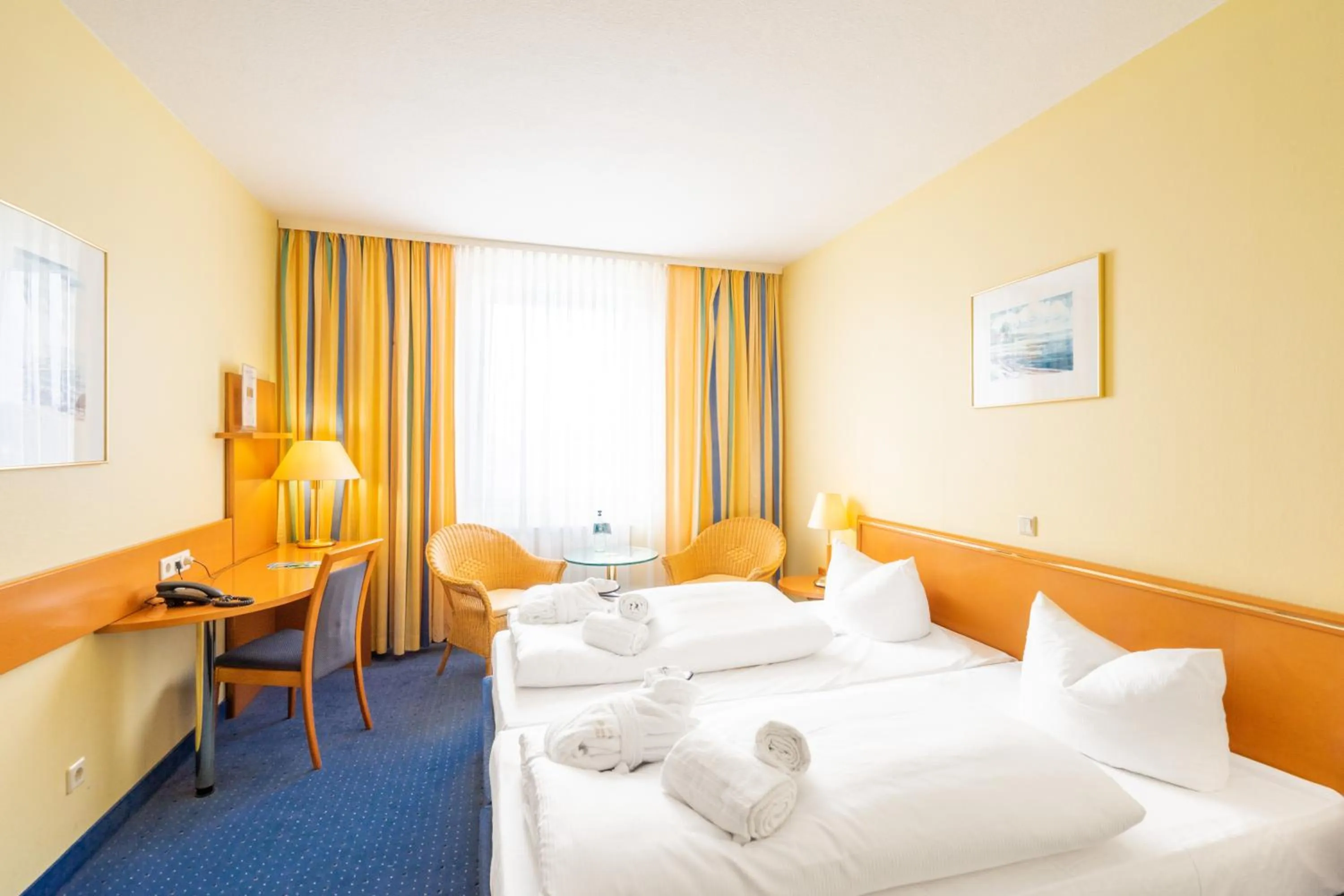 Bed in Arkona Strandhotel