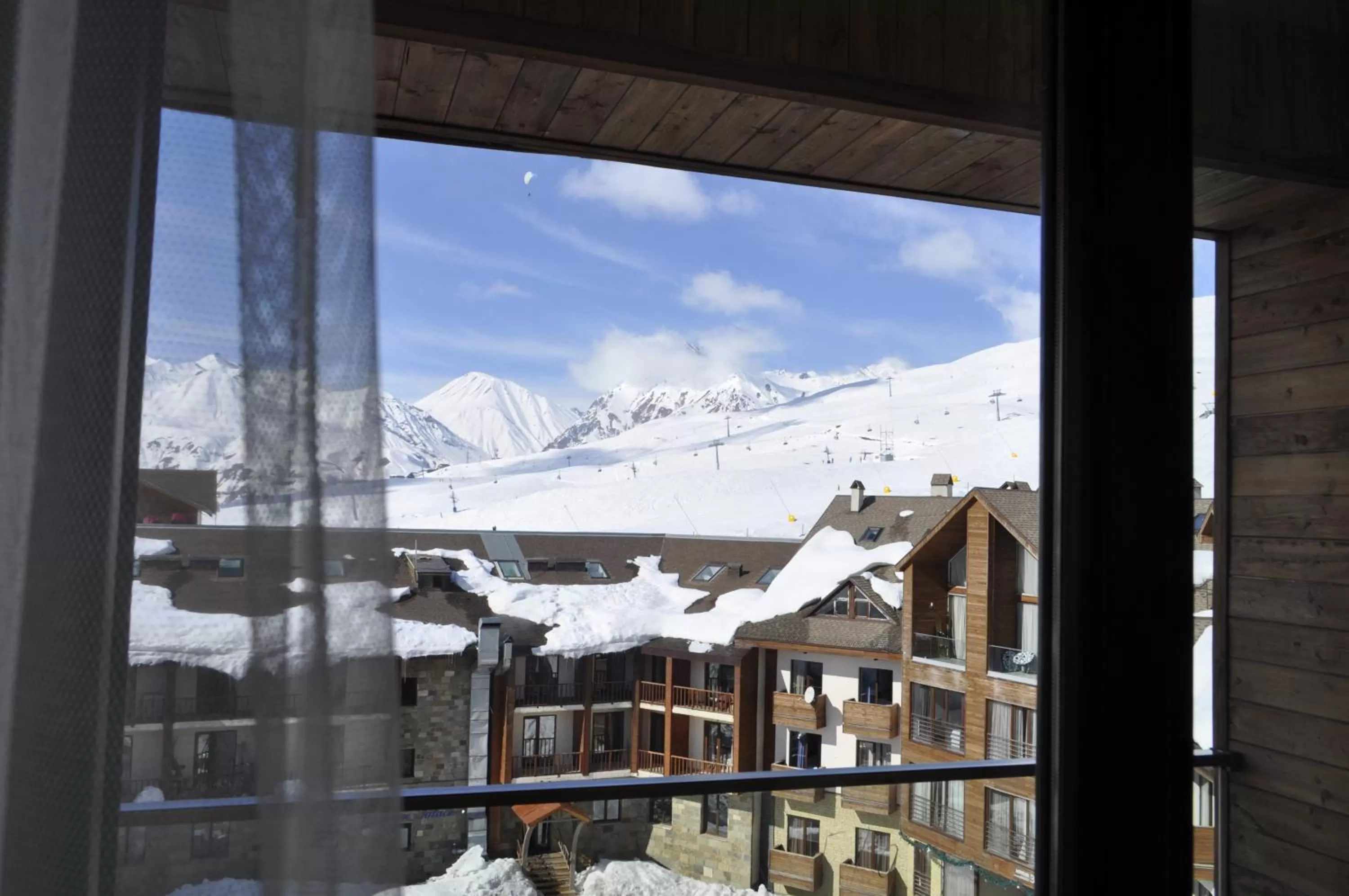 Winter in Frozen View New Gudauri