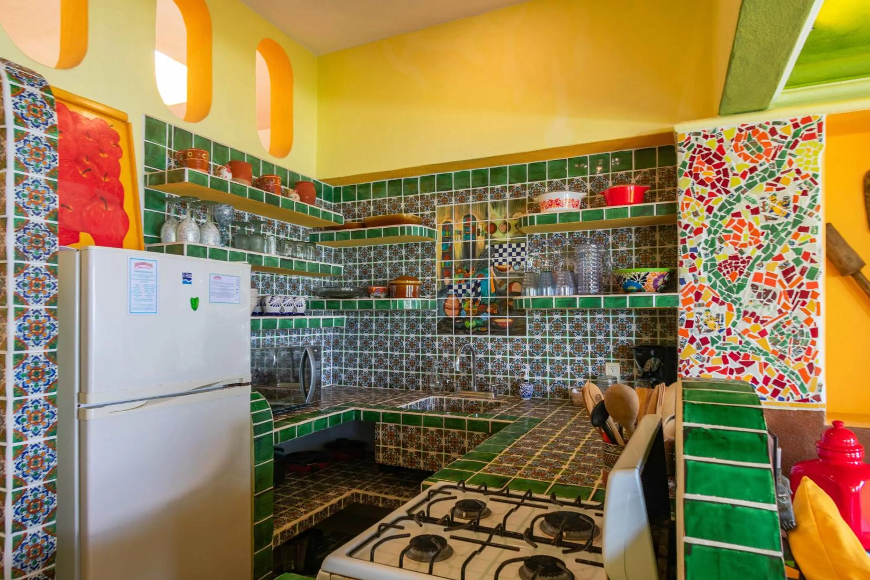 Kitchen or kitchenette in Villas Jardin Del Mar