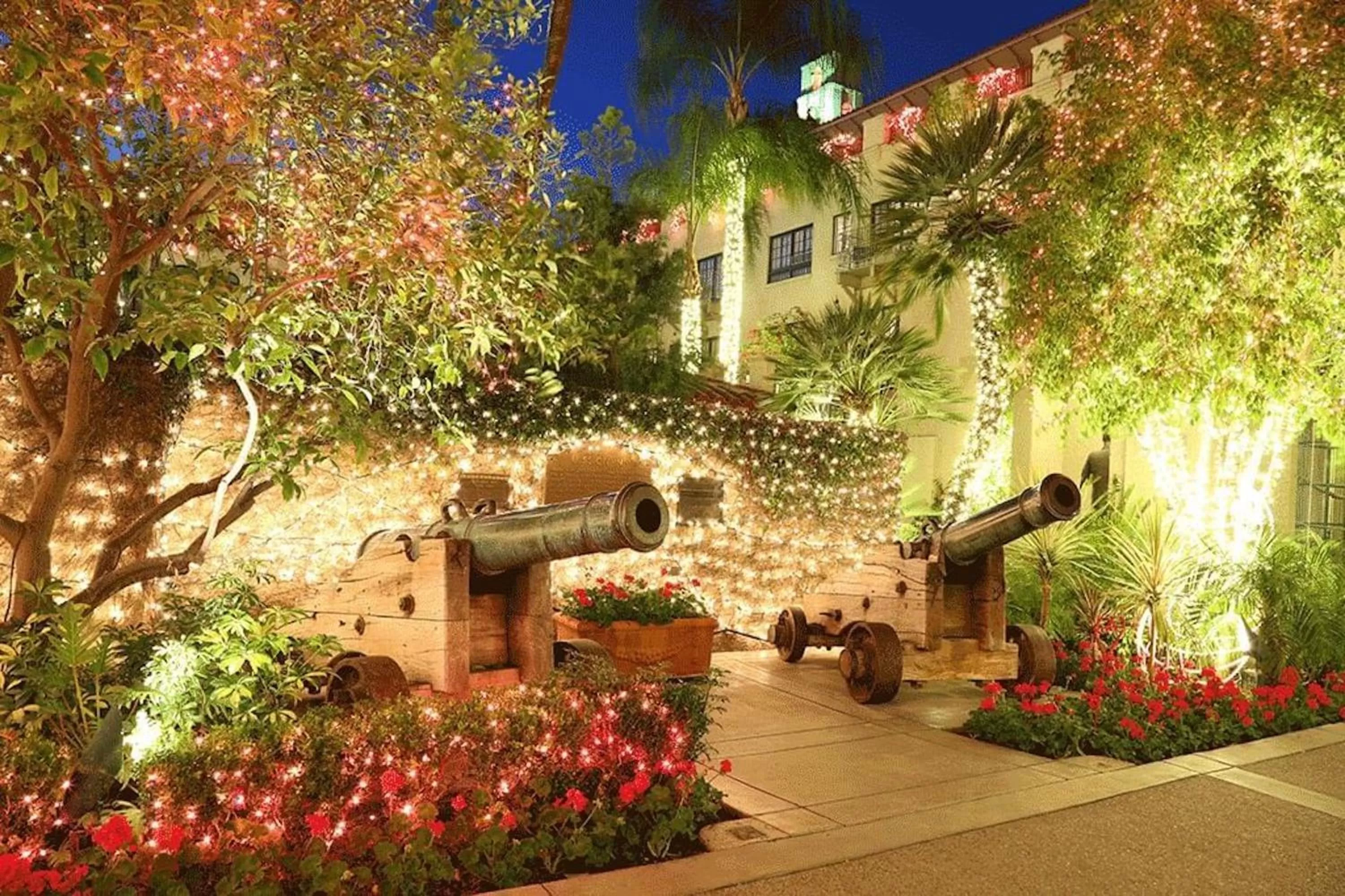 Patio in The Mission Inn Hotel and Spa