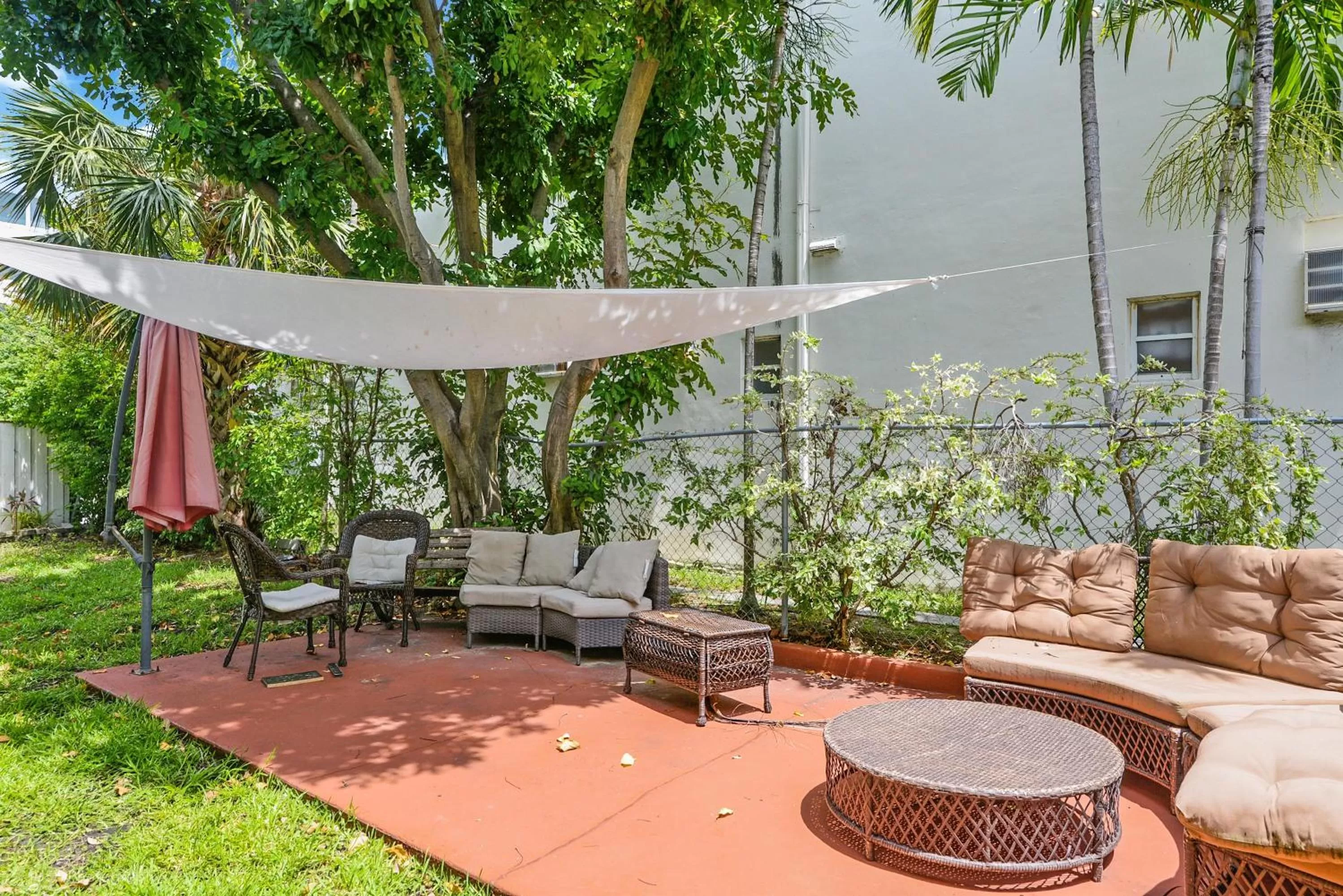 Patio in Soleado Hotel