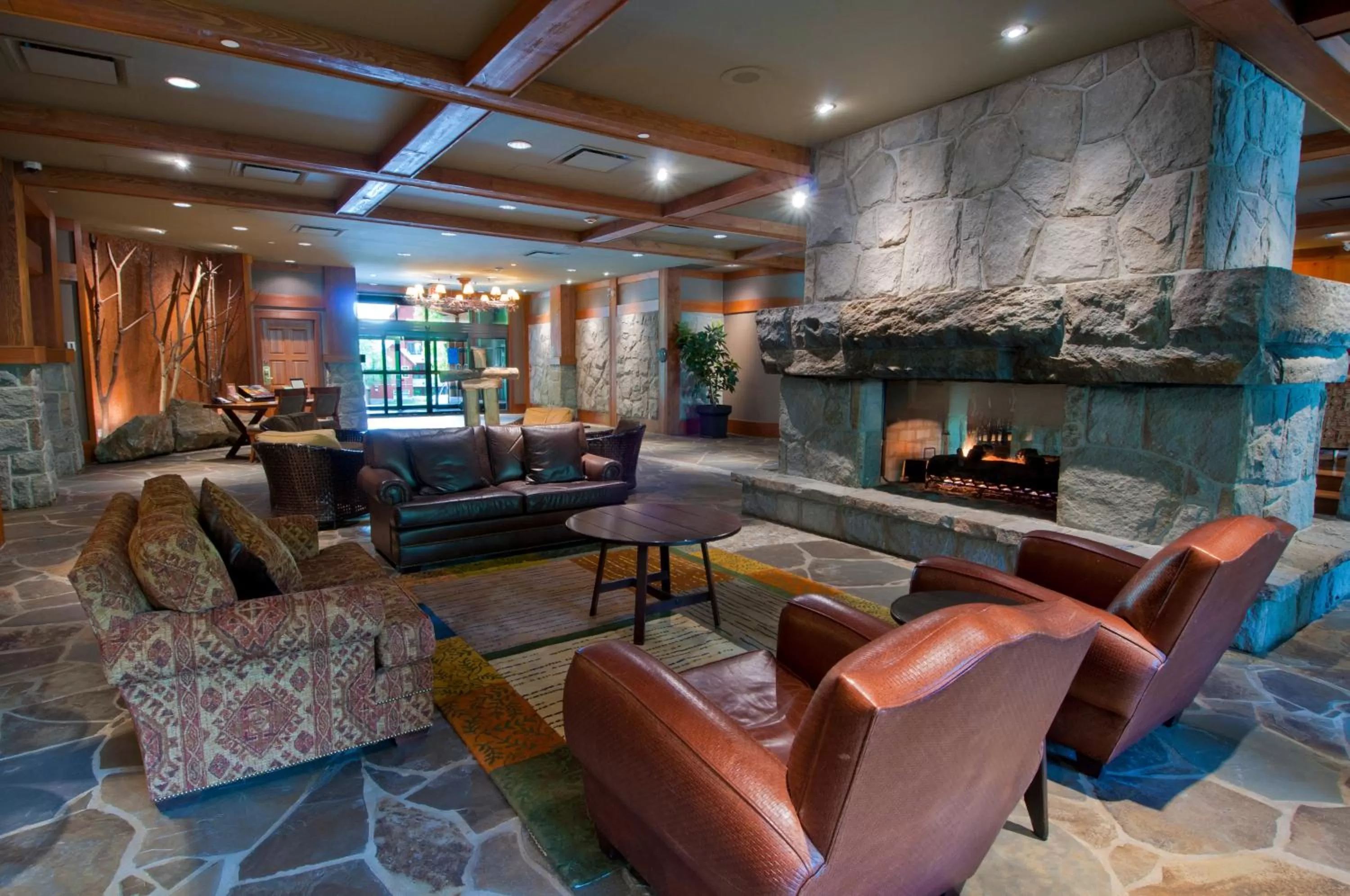 Lobby or reception in First Tracks Lodge, by Lodging Ovations